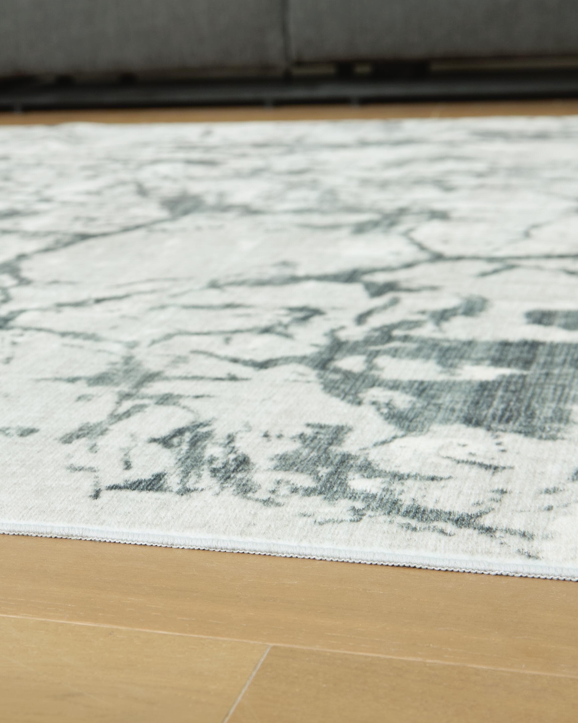 Tobinbury Washable 8' x 10' Area Rug — Gray — view 3