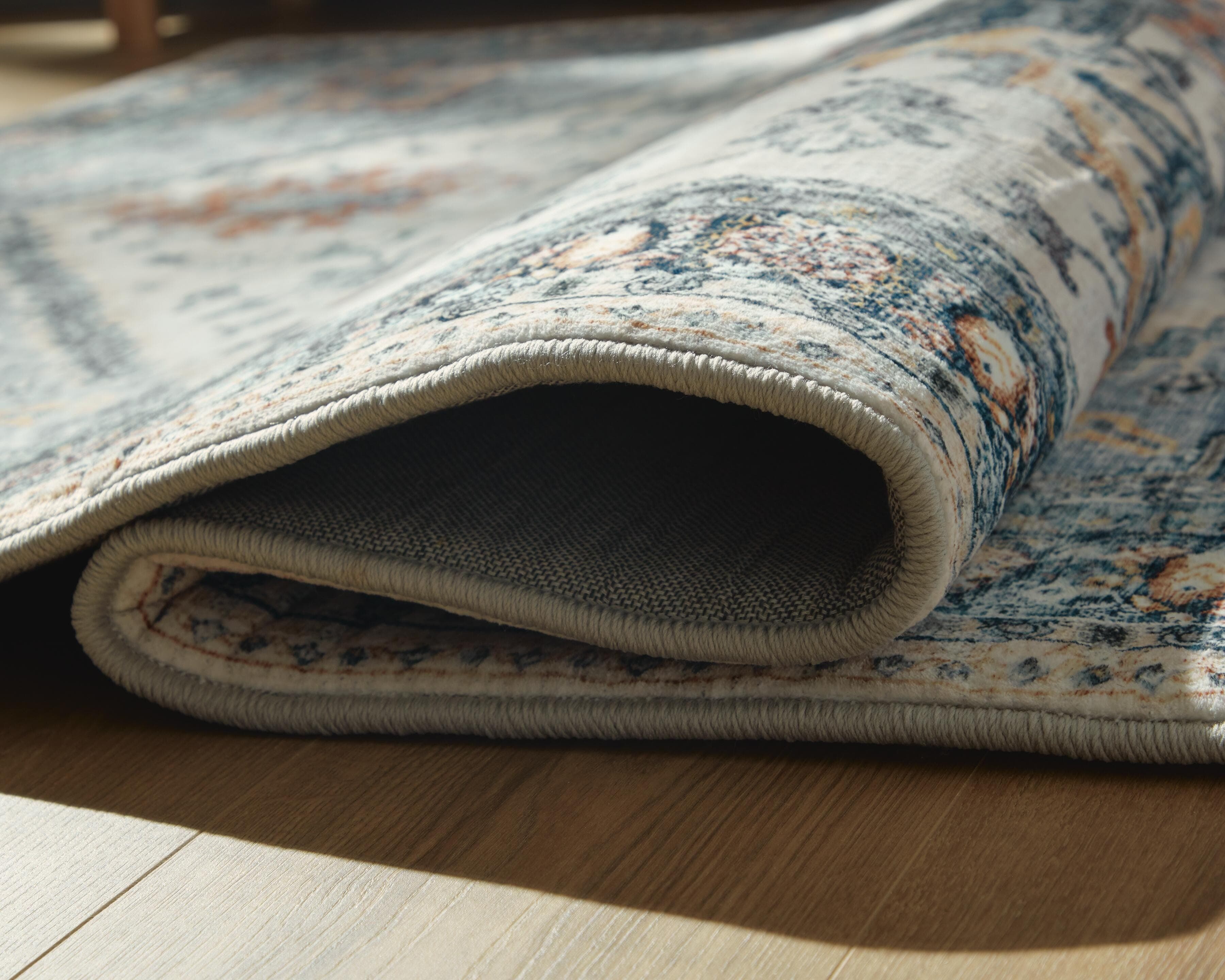 Wallney 5' x 7' Memory Foam Area Rug — Multi — view 4