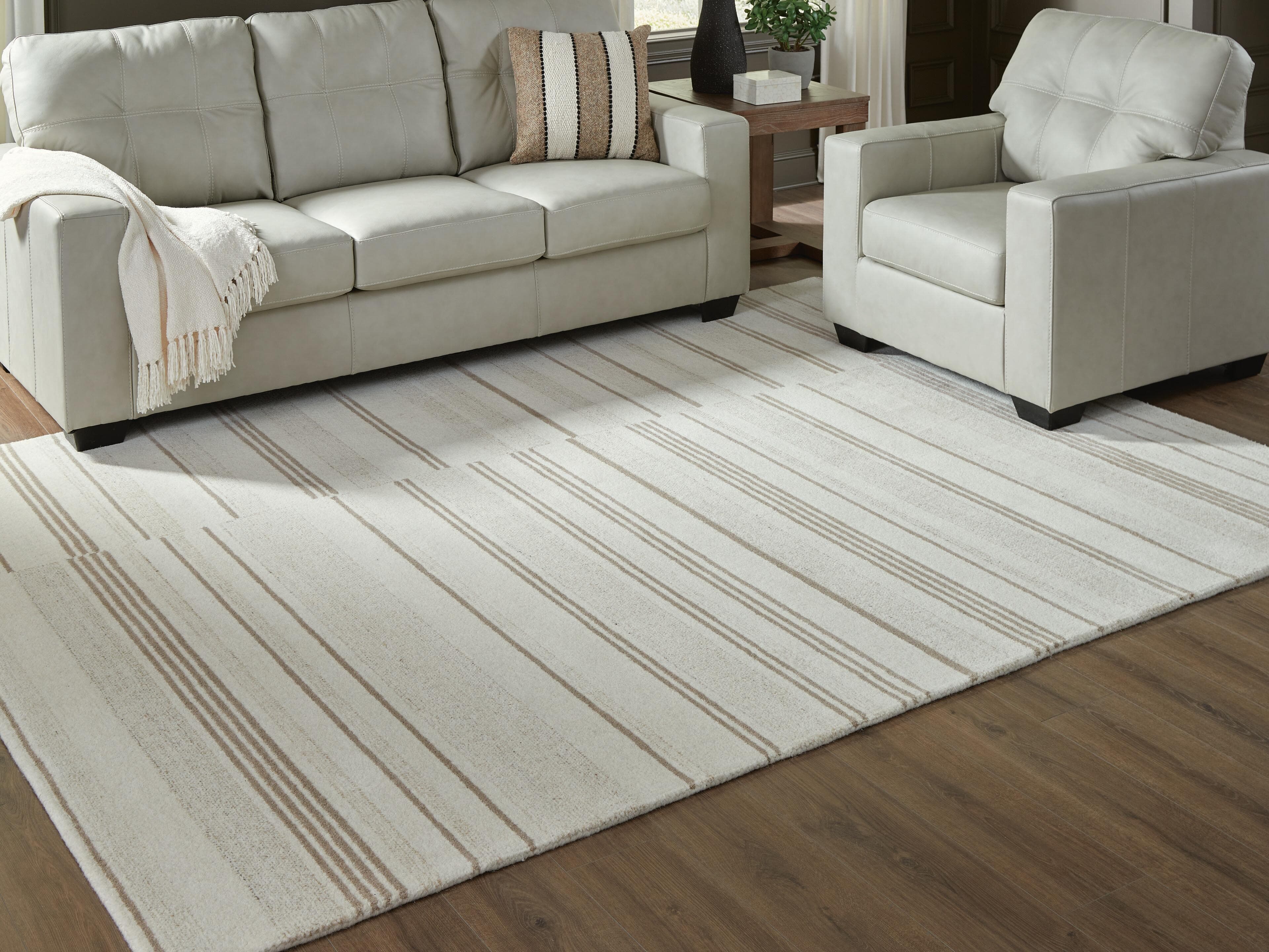 Gadence 7'8" x 10' Area Rug — Ivory/Tan — view 2