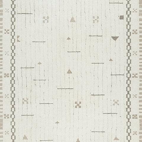 Dot 7'8" x 10' Area Rug — Cream/Brown/Taupe — view 5