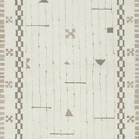 Dot 5' x 7' Area Rug — Cream/Brown/Taupe — view 5