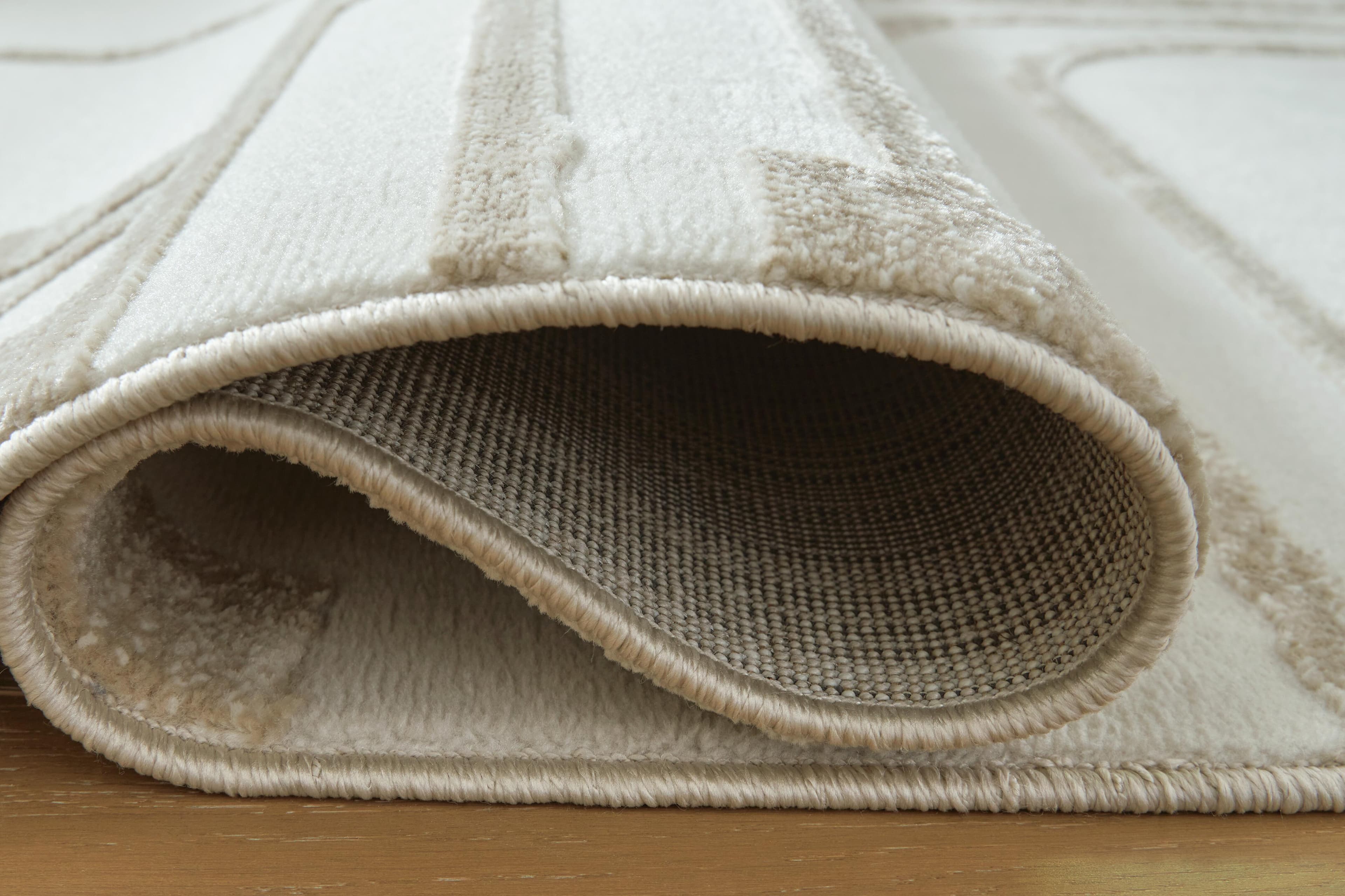Farongrove 7'10" x 10' Area Rug — Ivory/Beige — view 4