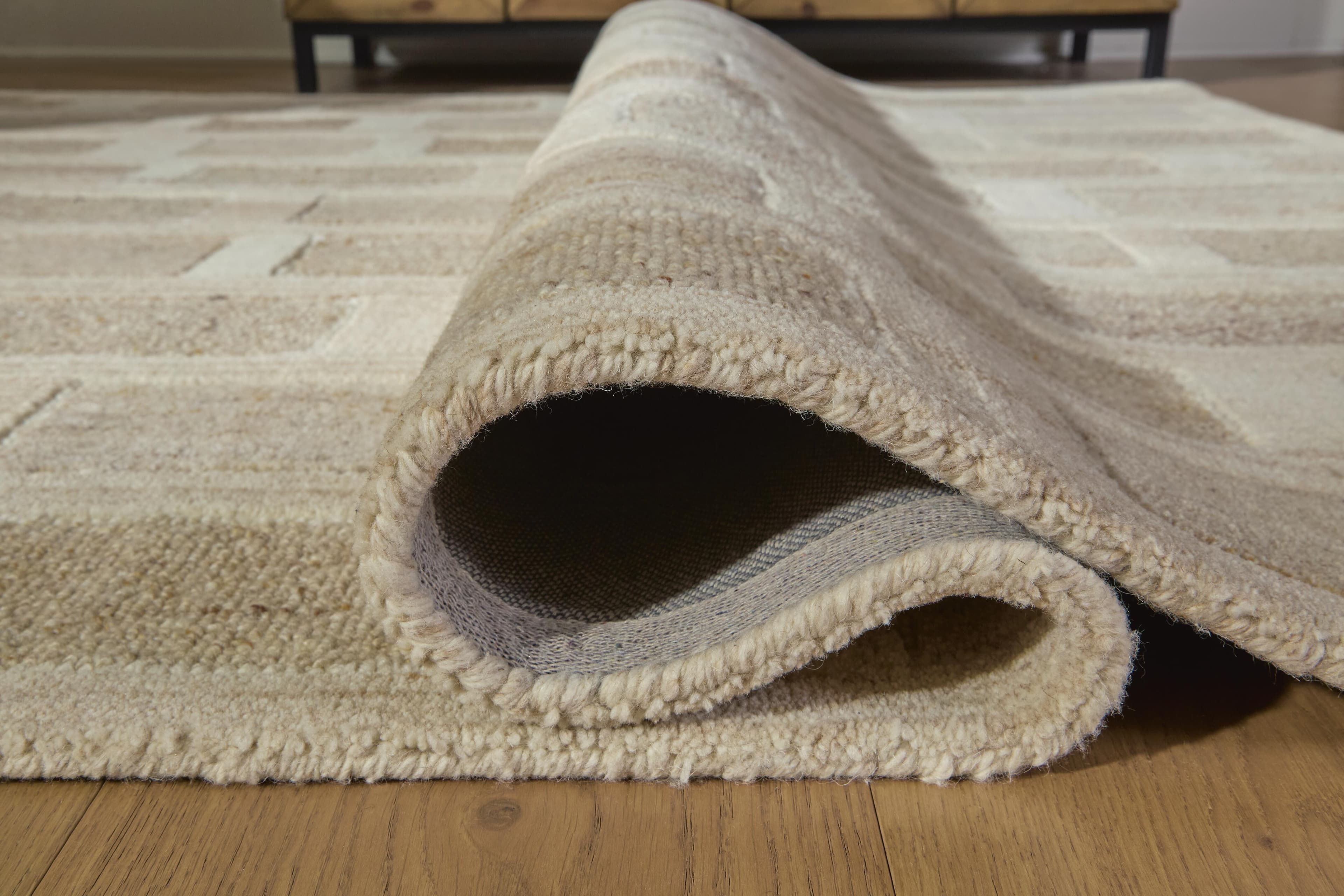 Lisgrove 7'8" x 10' Area Rug — Tan/Brown/White — view 4
