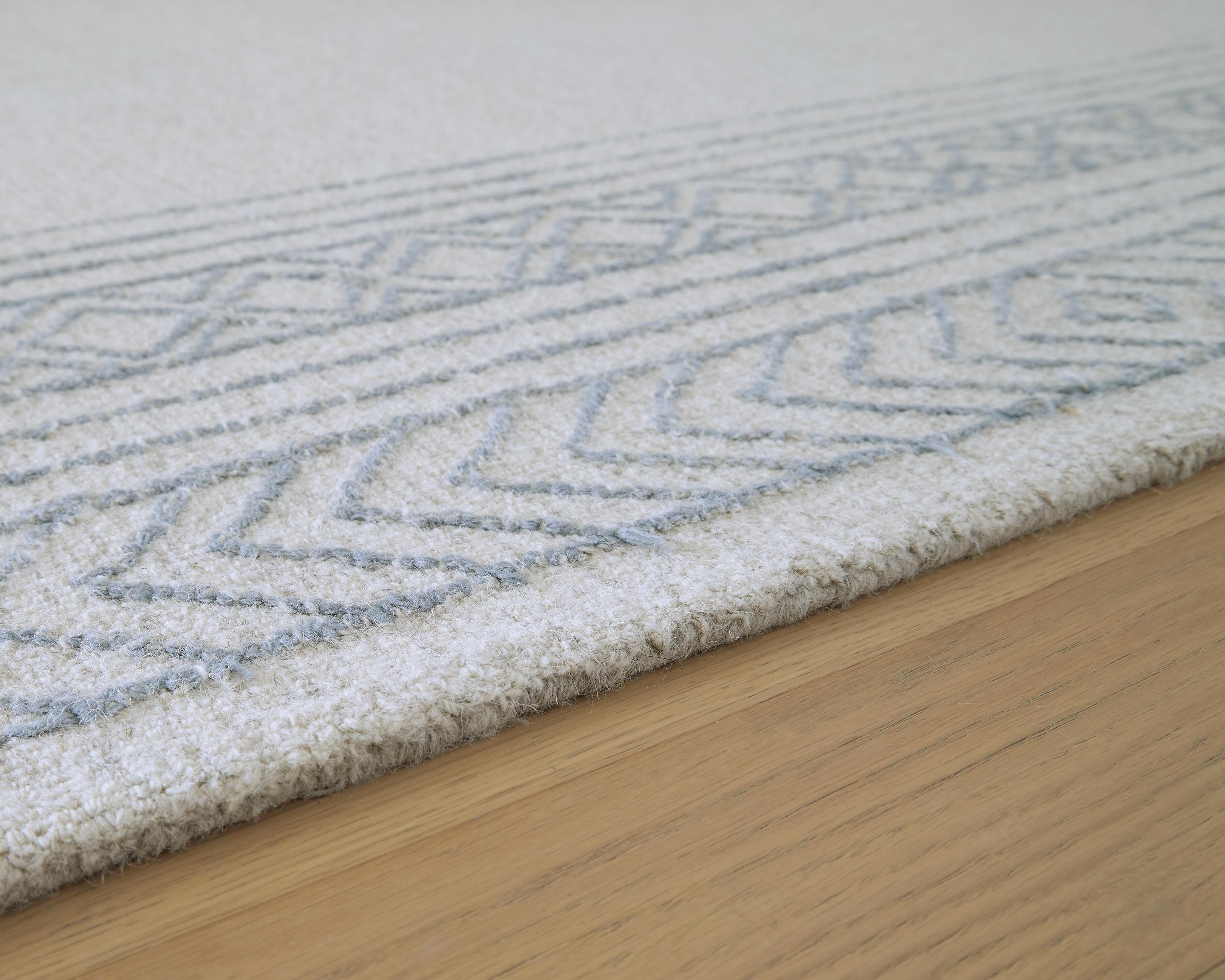 Azelhurst 5' x 7' Area Rug — Blue/Ivory/Gray — view 3