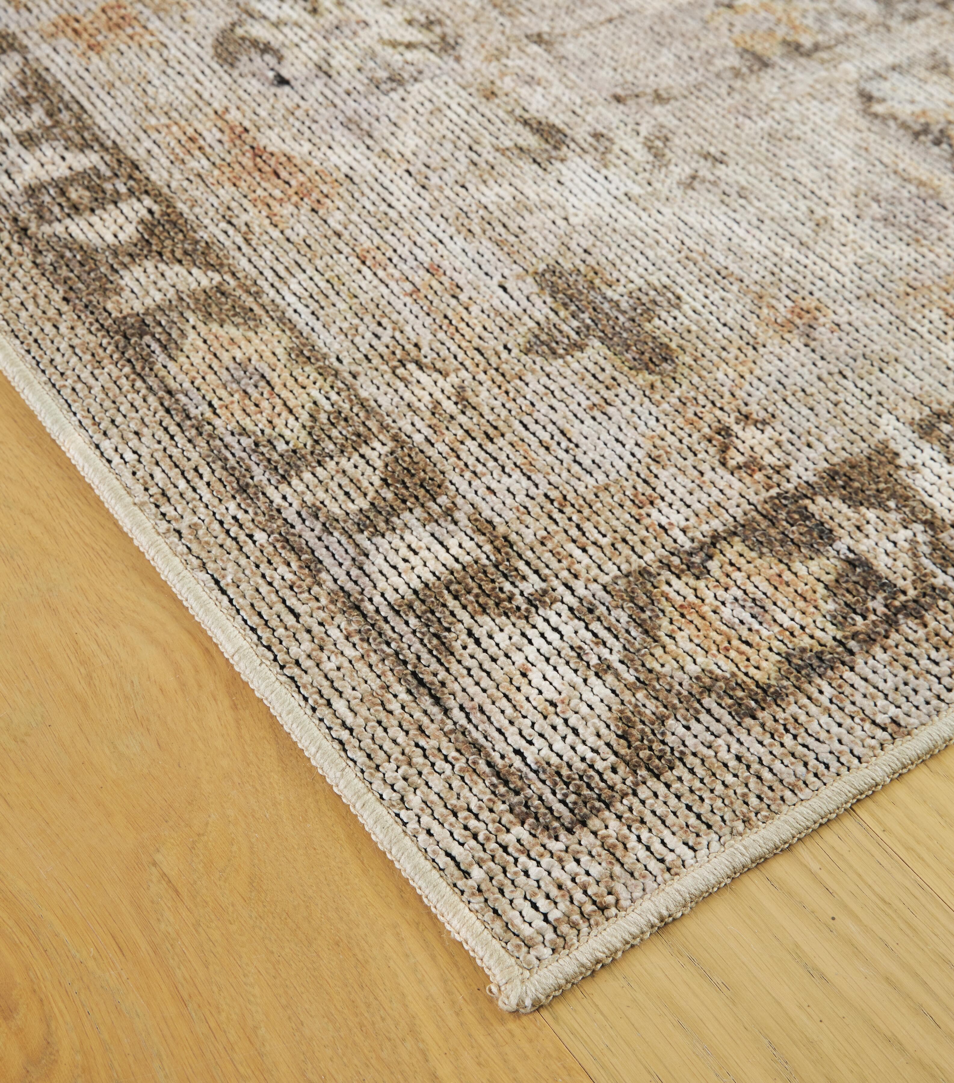 Livdon Washable Large Rug — Brown/Beige/Gray — view 3
