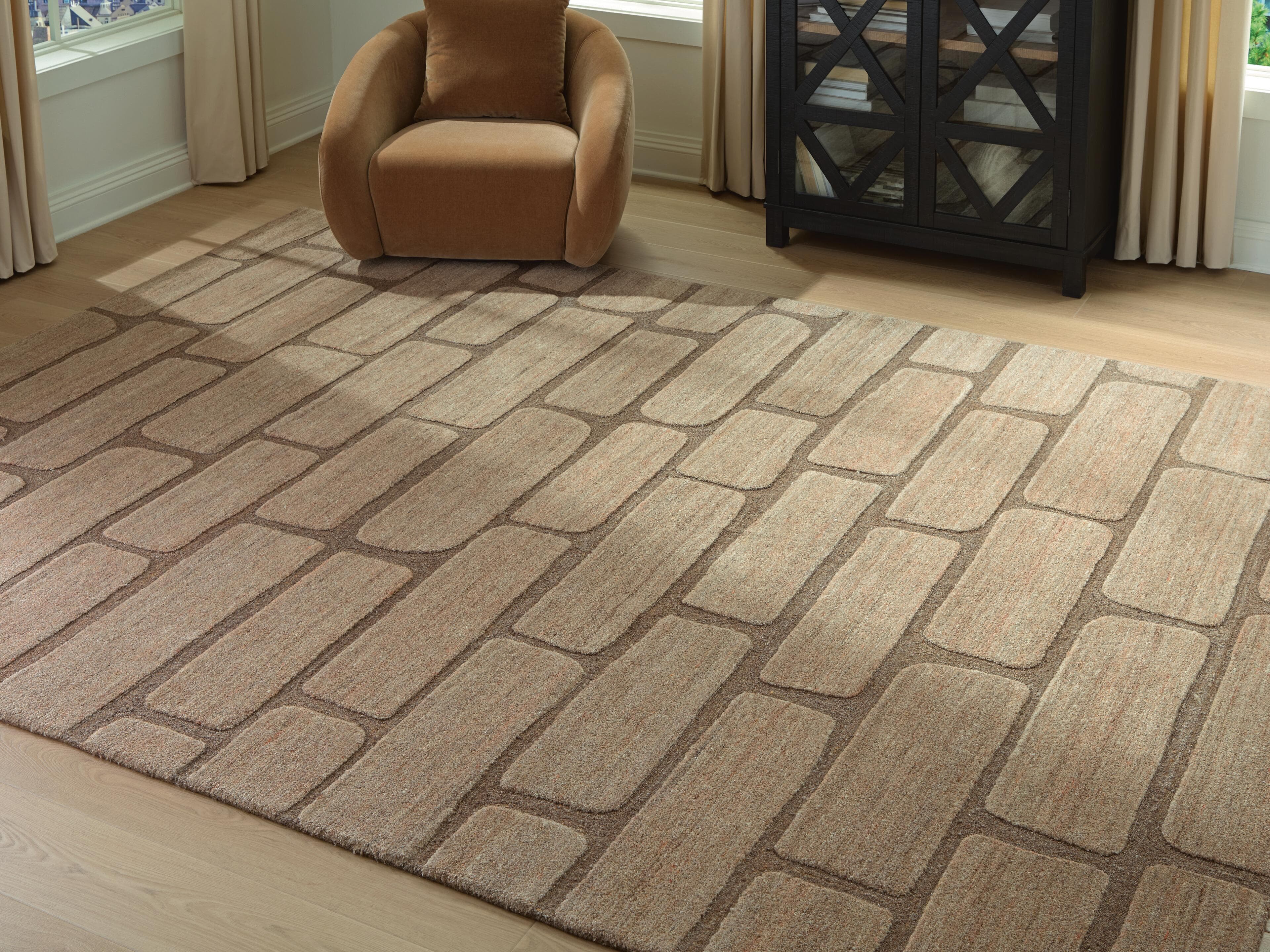 Orest Extra Large Rug — Brown — view 2
