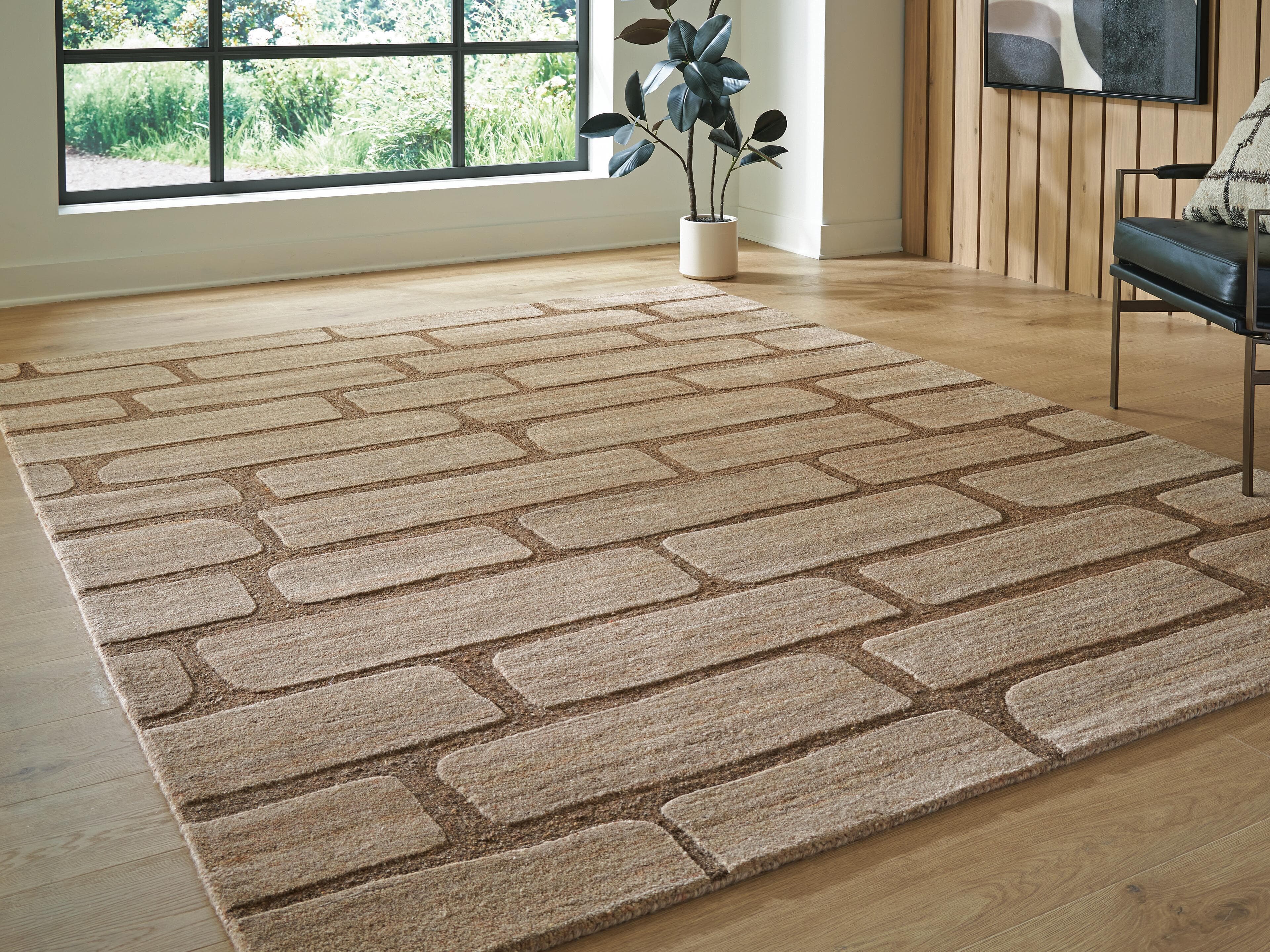 Orest Large Rug — Brown — view 2