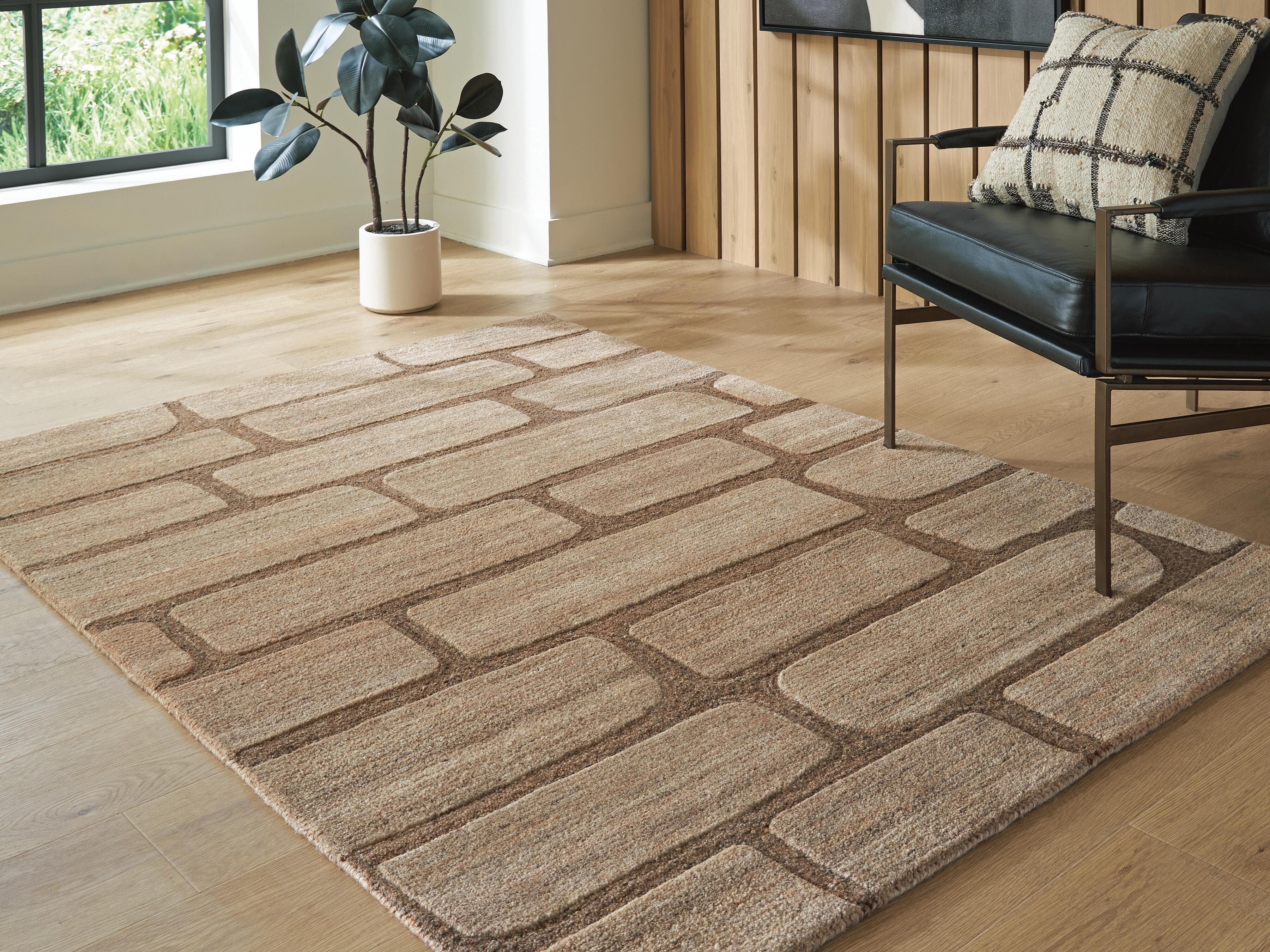 Orest Medium Rug — Brown — view 2
