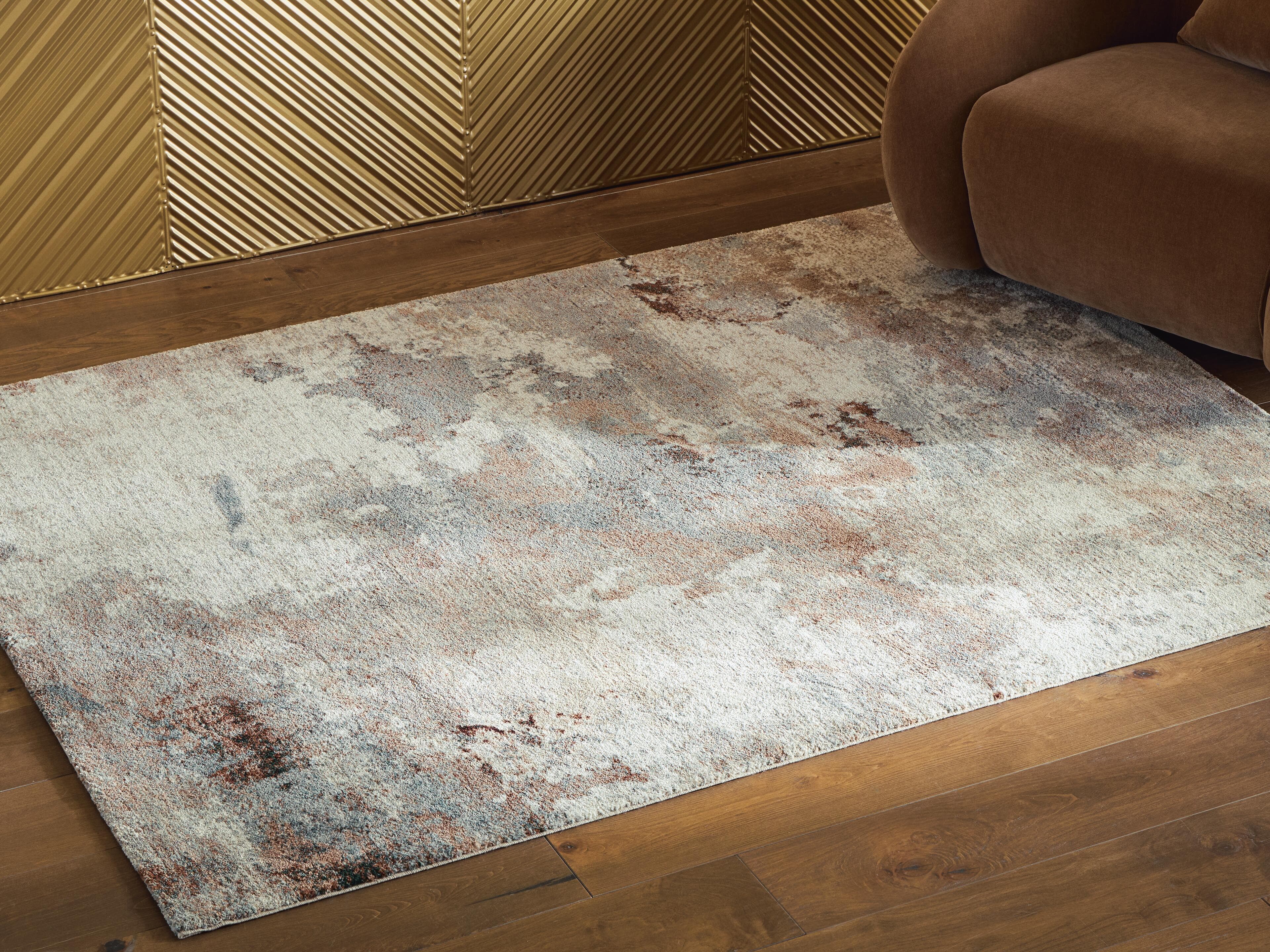 Jadenburg Medium Rug — Cream/Gray/Sienna — view 2