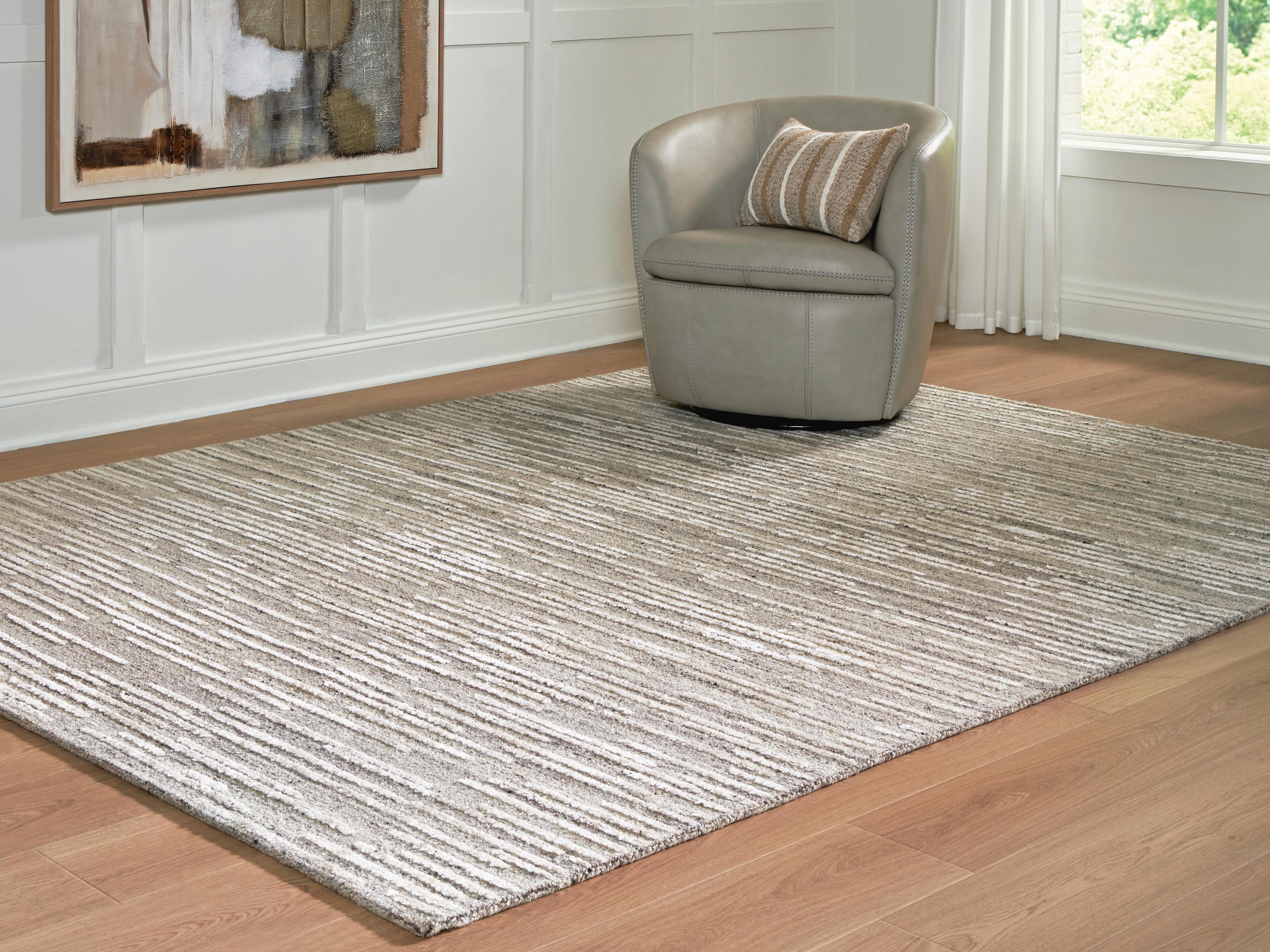 Eljory Large Rug — Gray — view 2