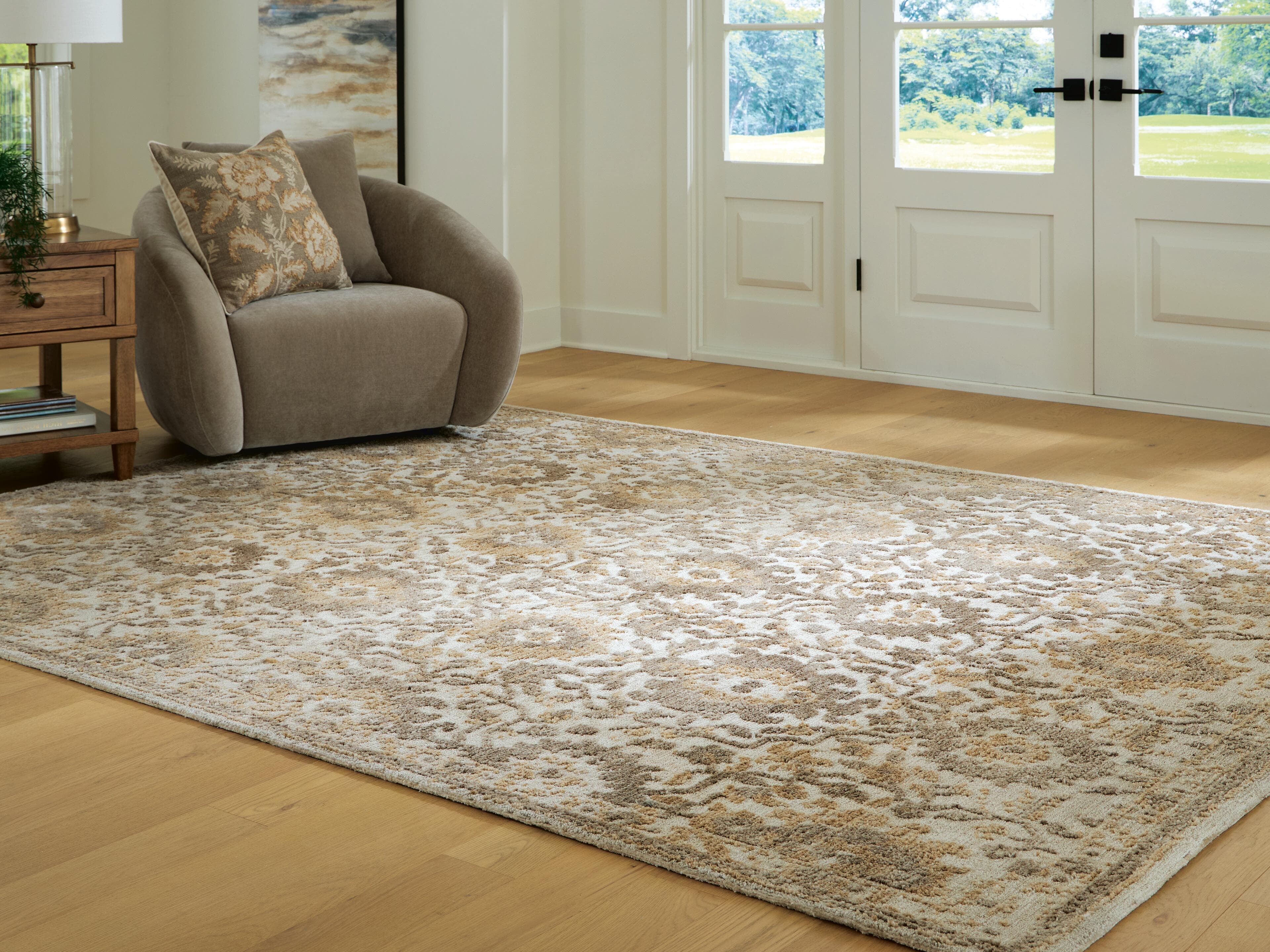 Sableridge Large Rug — Ivory/Taupe/Camel — view 2