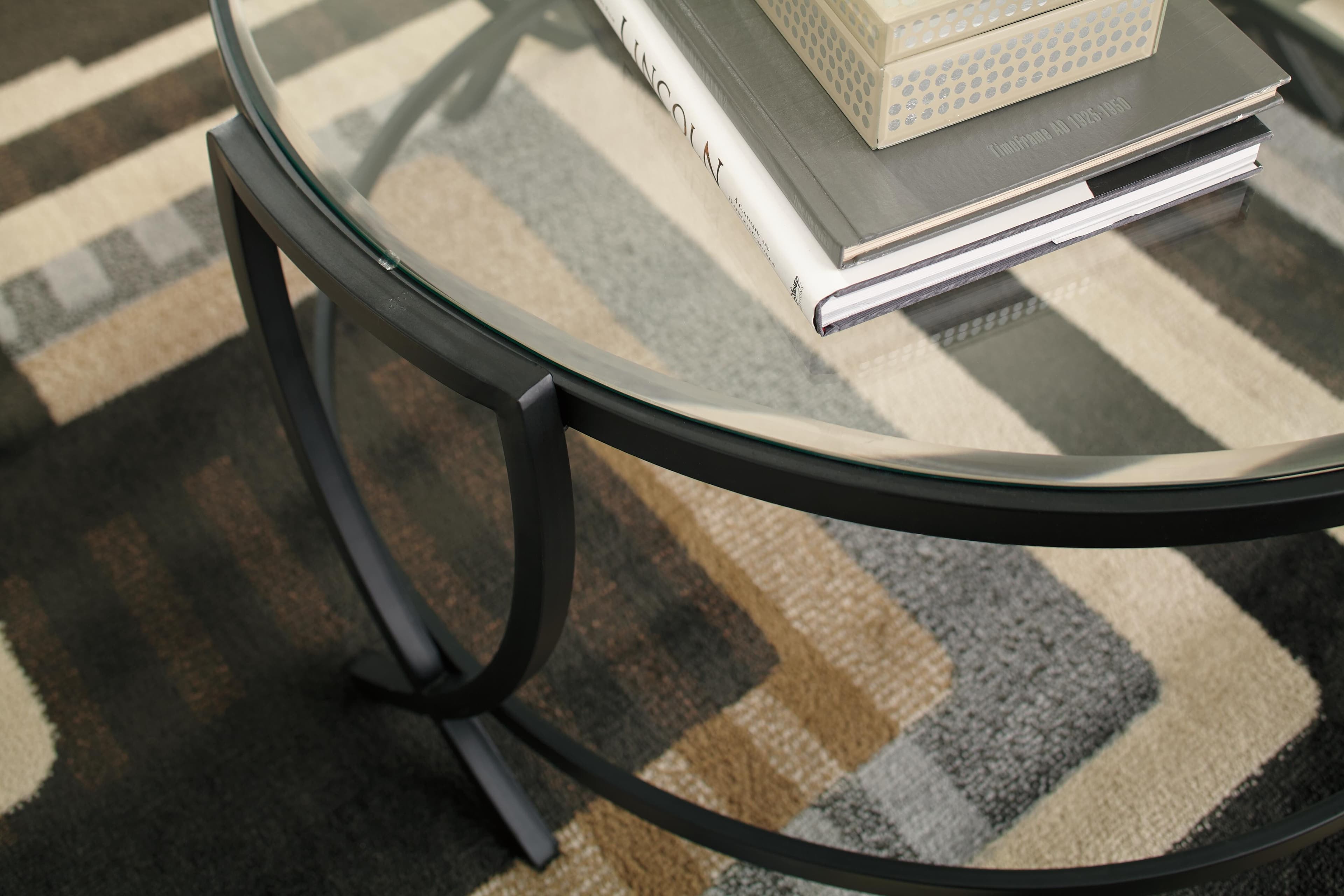 Tarrin Table (Set of 3) — Black/Gray — view 5