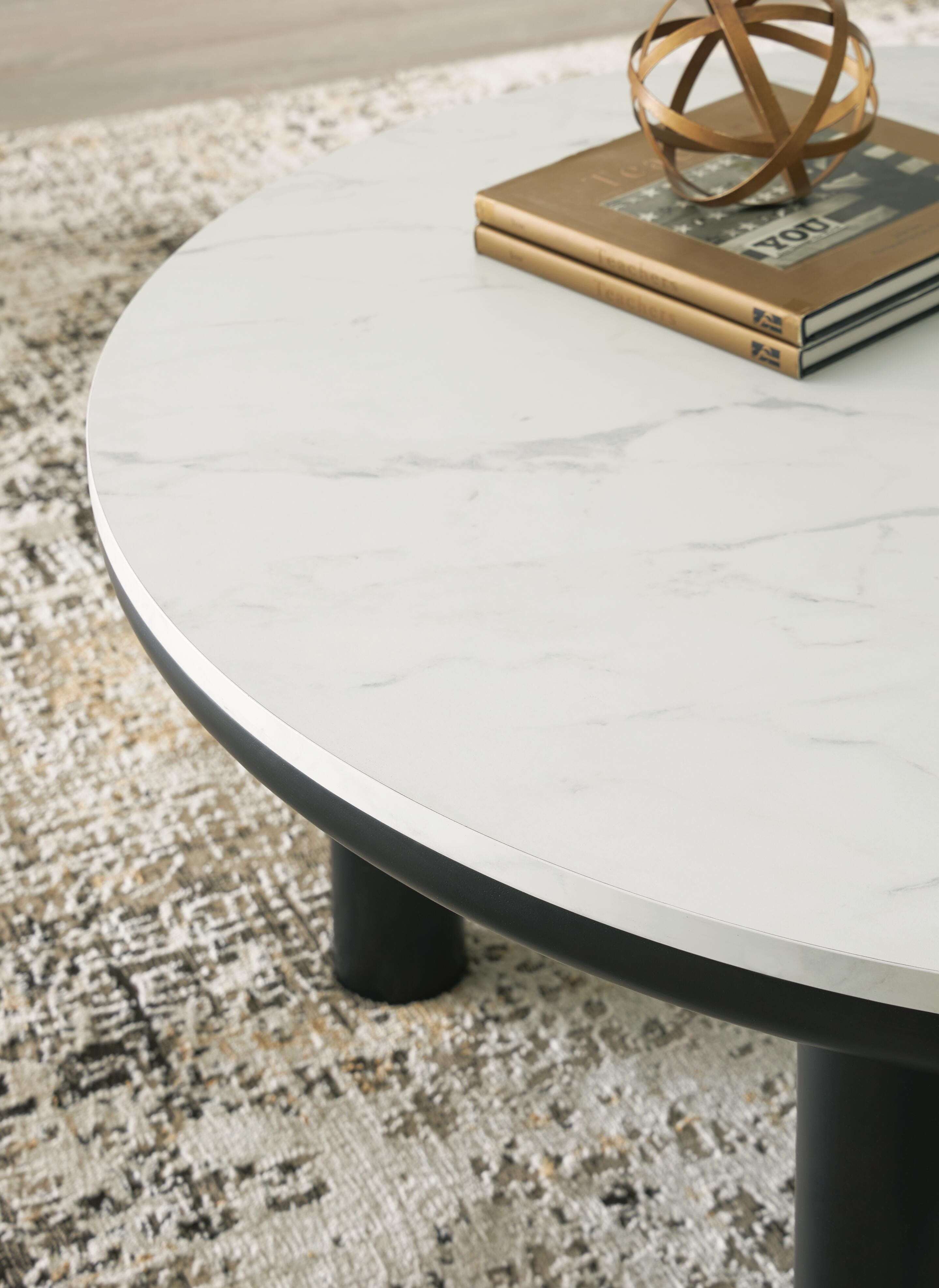 Xandrum Table (Set of 3) — White & Black/Gray — view 6