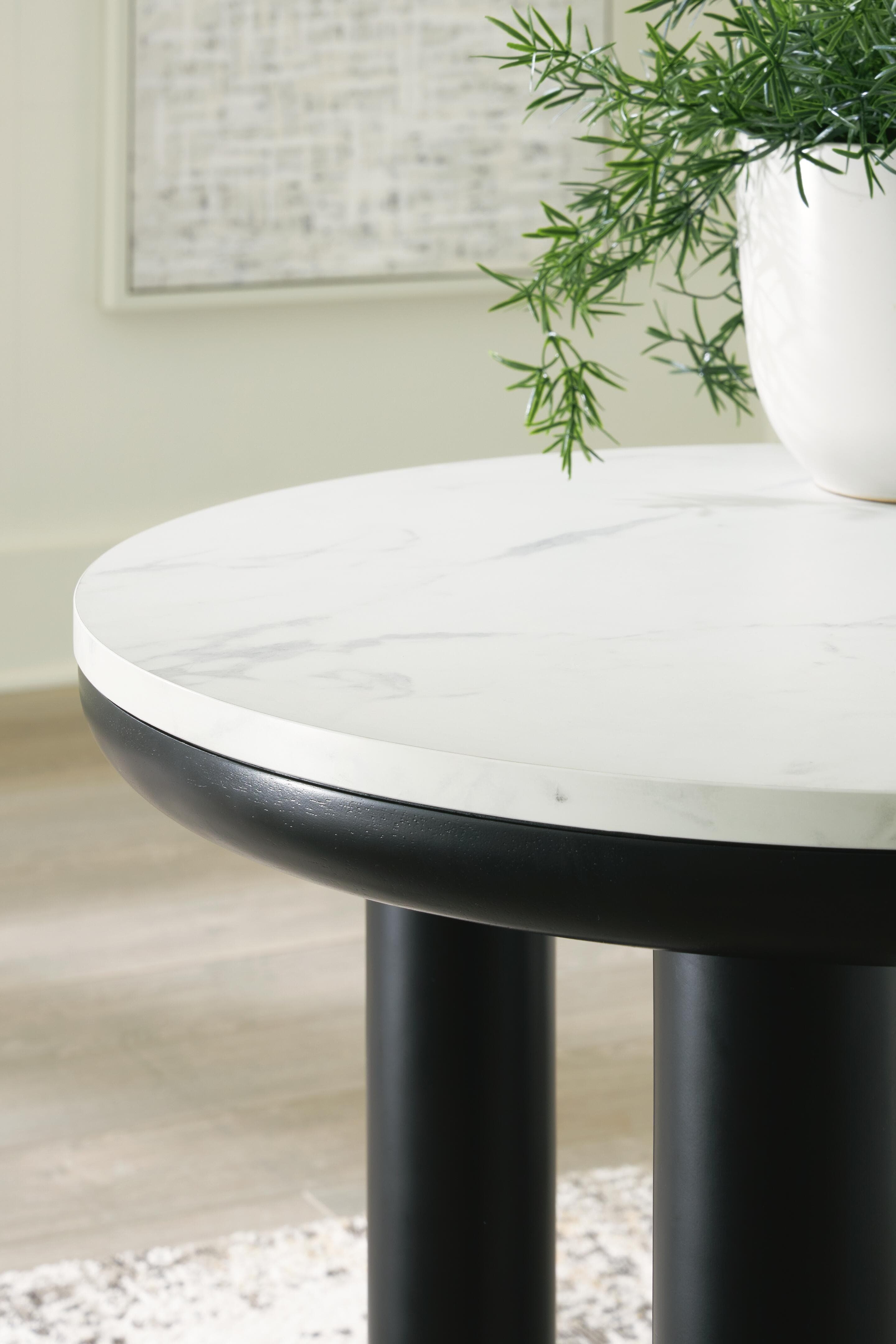 Xandrum Table (Set of 3) — White & Black/Gray — view 7