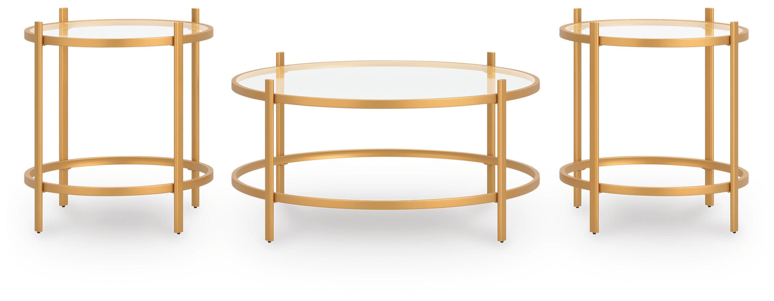 Pearlox Table (Set of 3) — Metallic — view 3