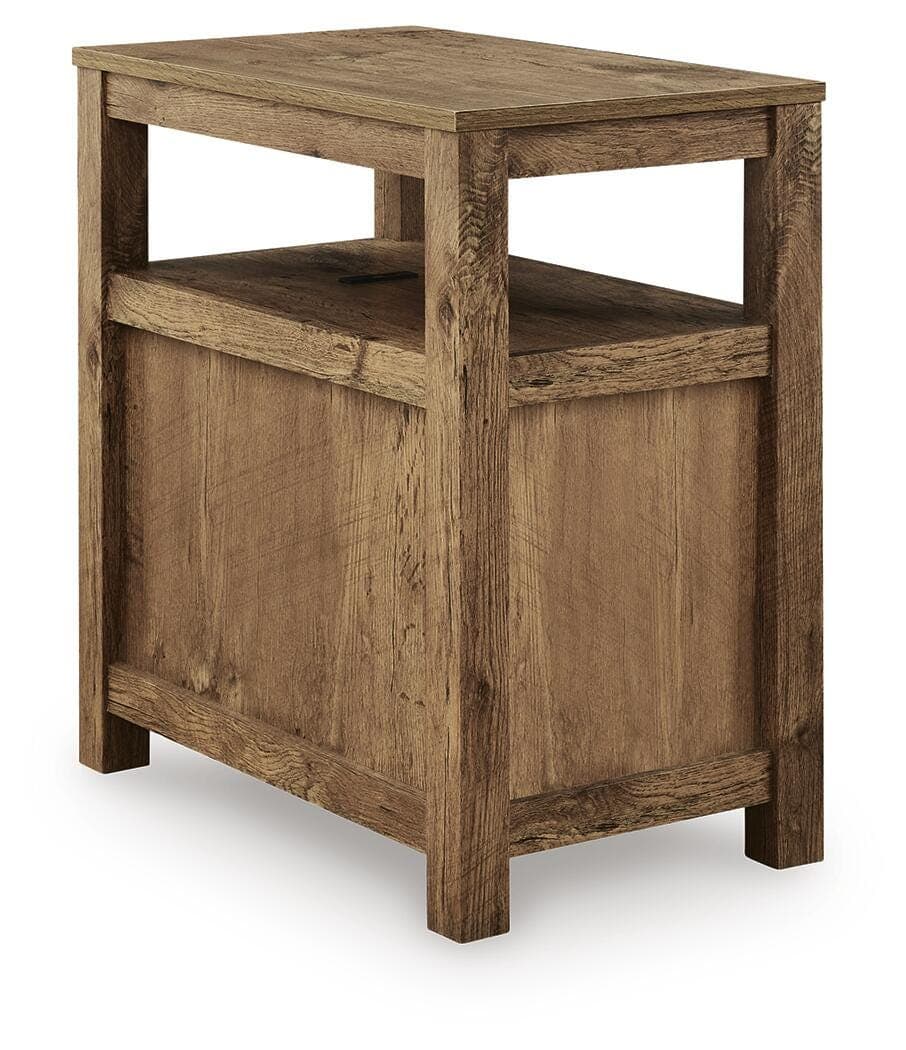 Fendenmore Chairside End Table — Brown/Beige — view 6