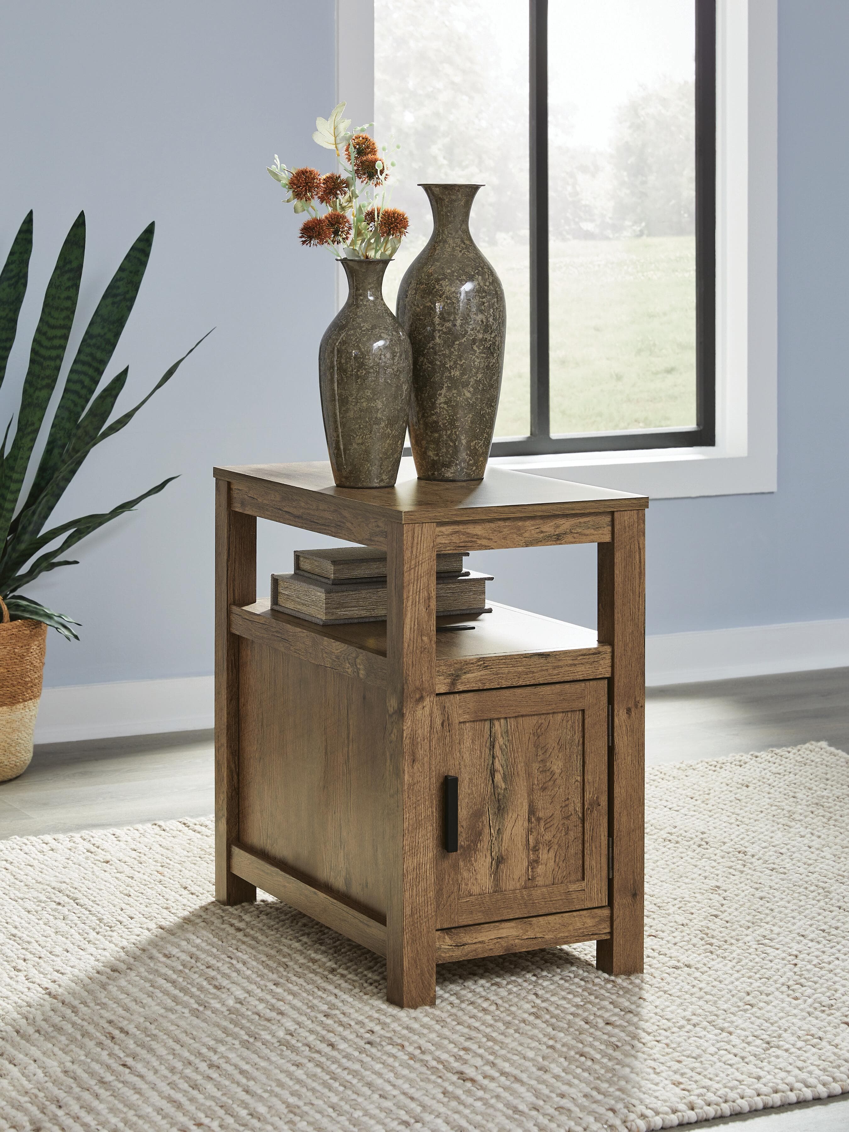 Fendenmore Chairside End Table — Brown/Beige — view 2
