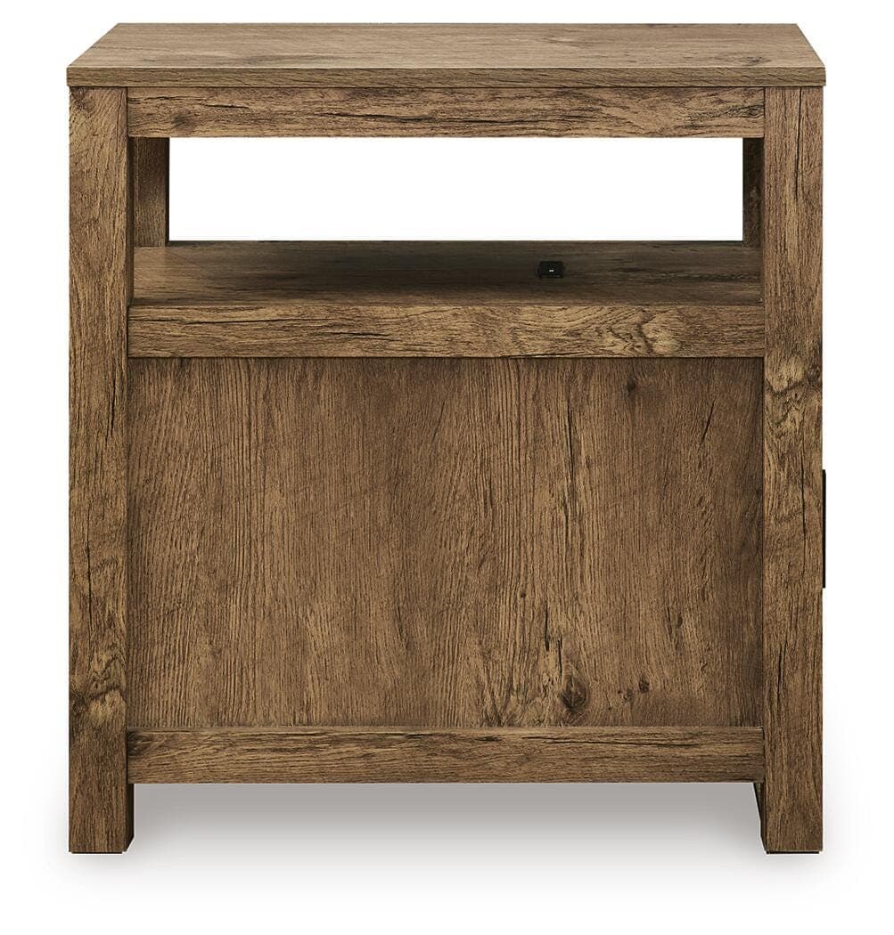 Fendenmore Chairside End Table — Brown/Beige — view 5
