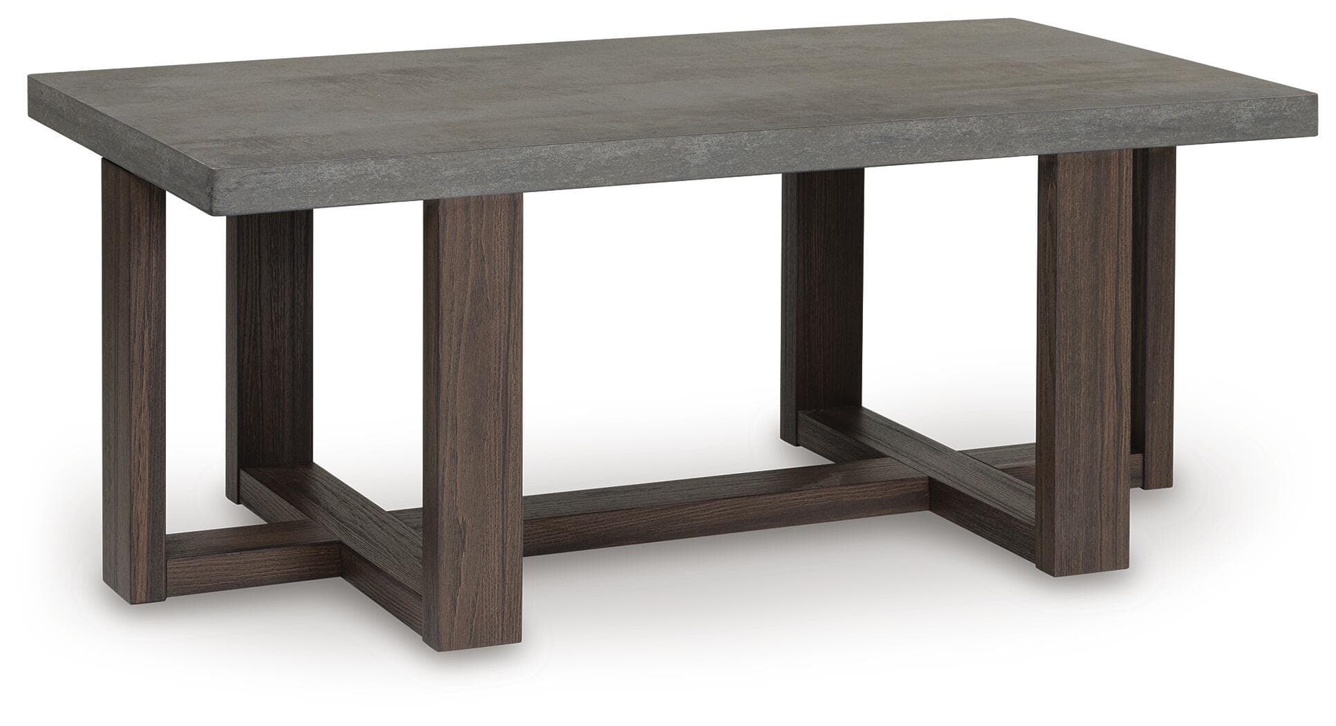 Dynnford Table (Set of 3) — Black/Gray & Brown/Beige — view 4