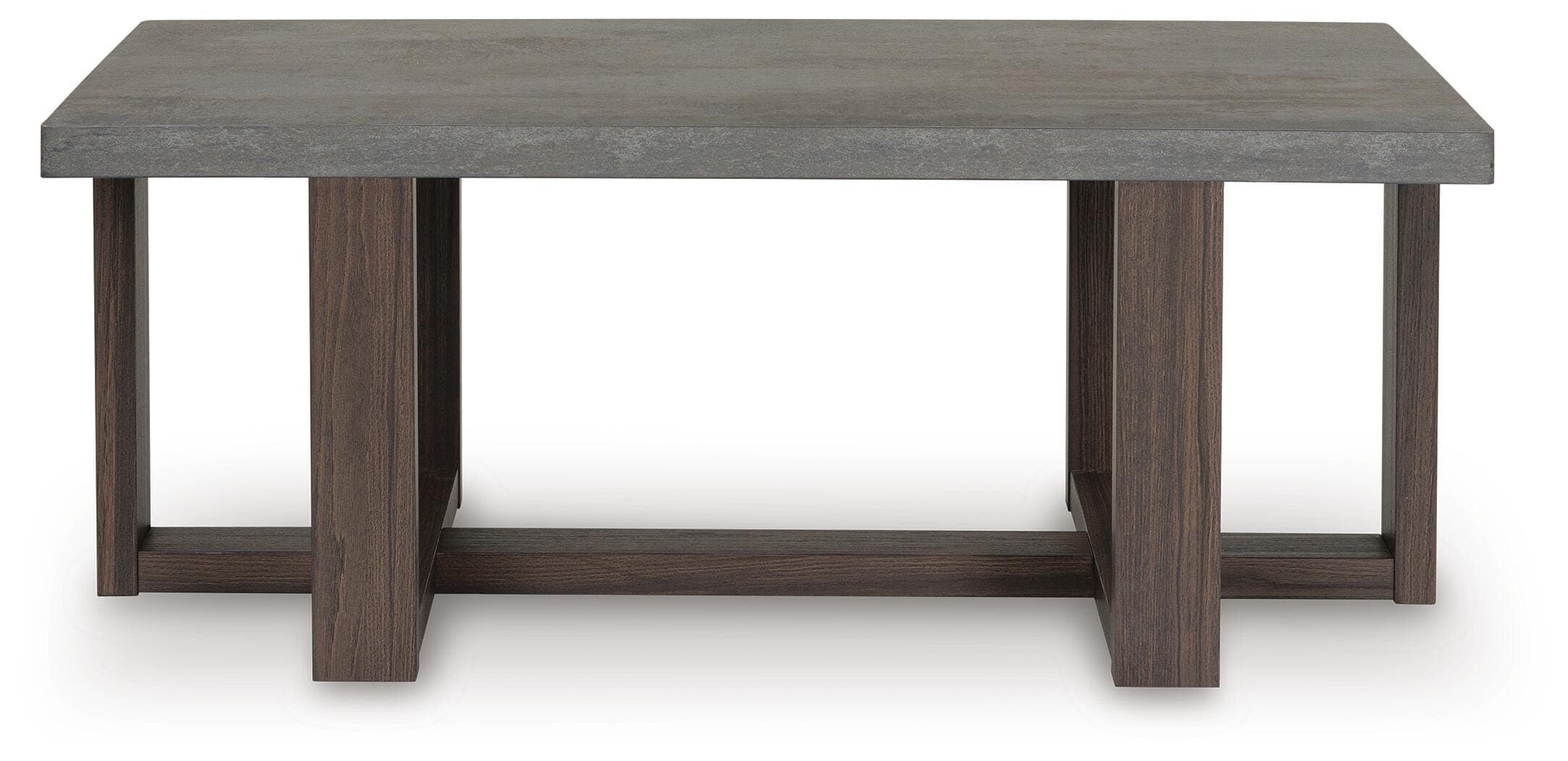 Dynnford Table (Set of 3) — Black/Gray & Brown/Beige — view 6