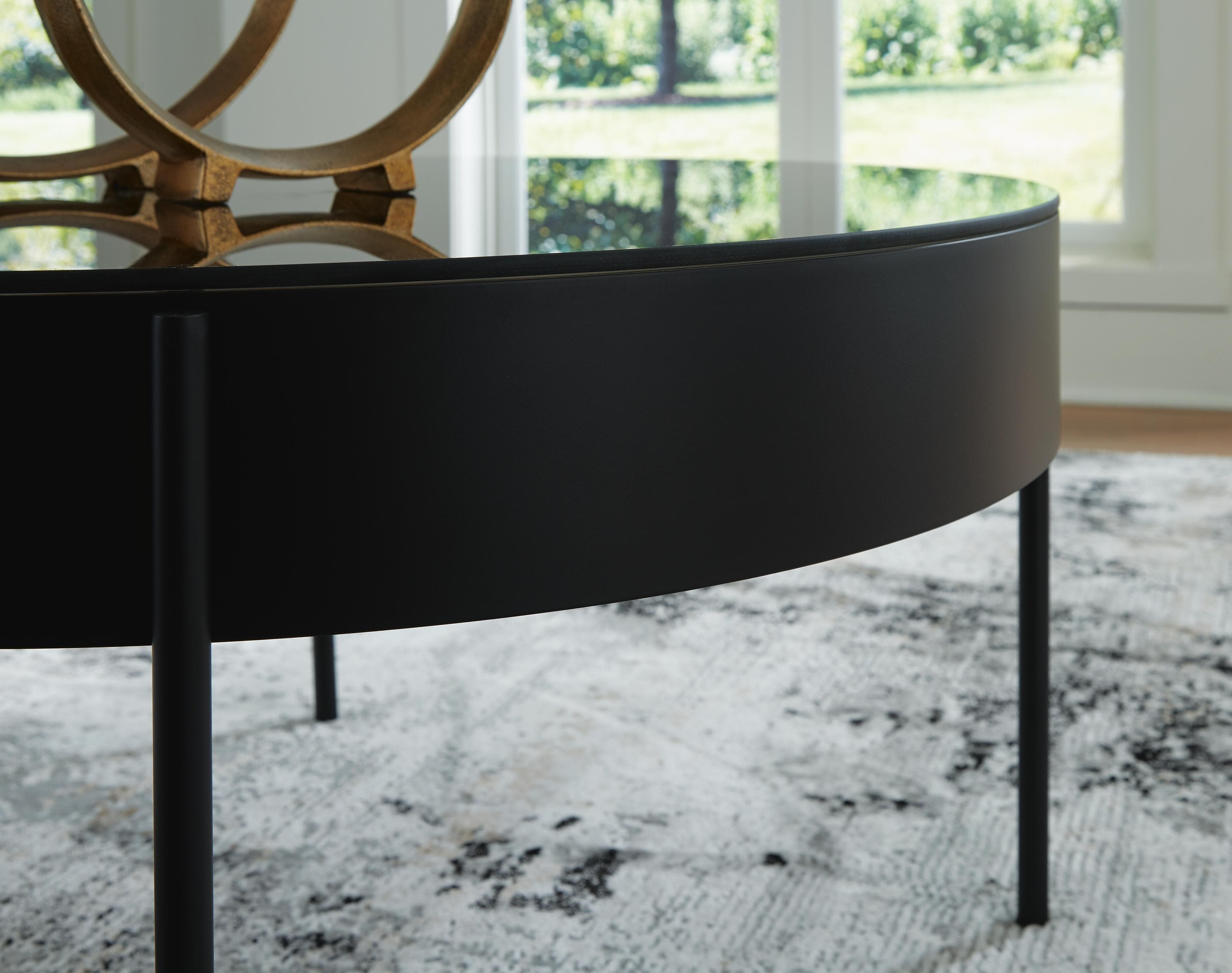Ardoline Table (Set of 3) — Black/Gray — view 4