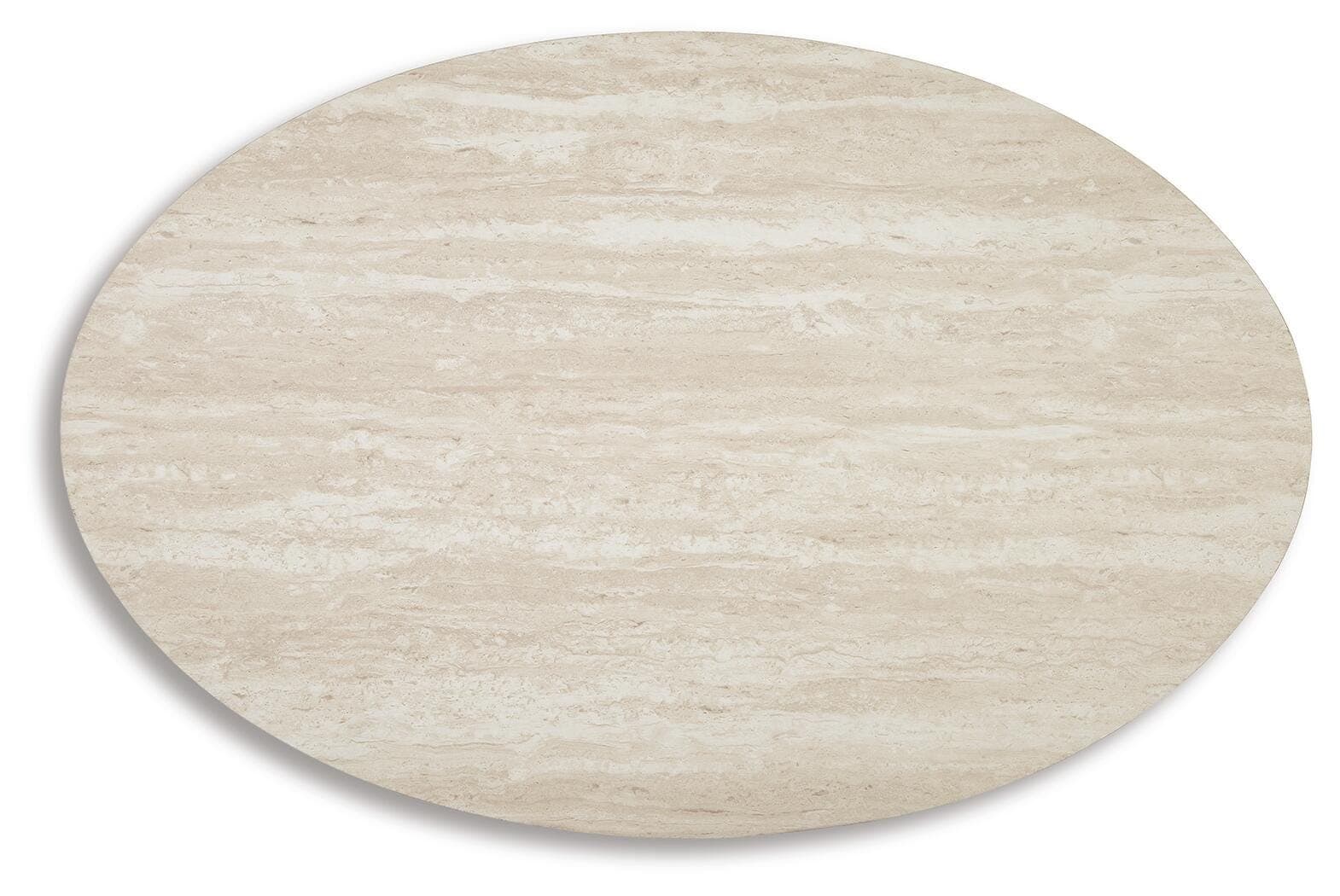 Tarica Table (Set of 3) — White, Metallic & Yellow — view 5