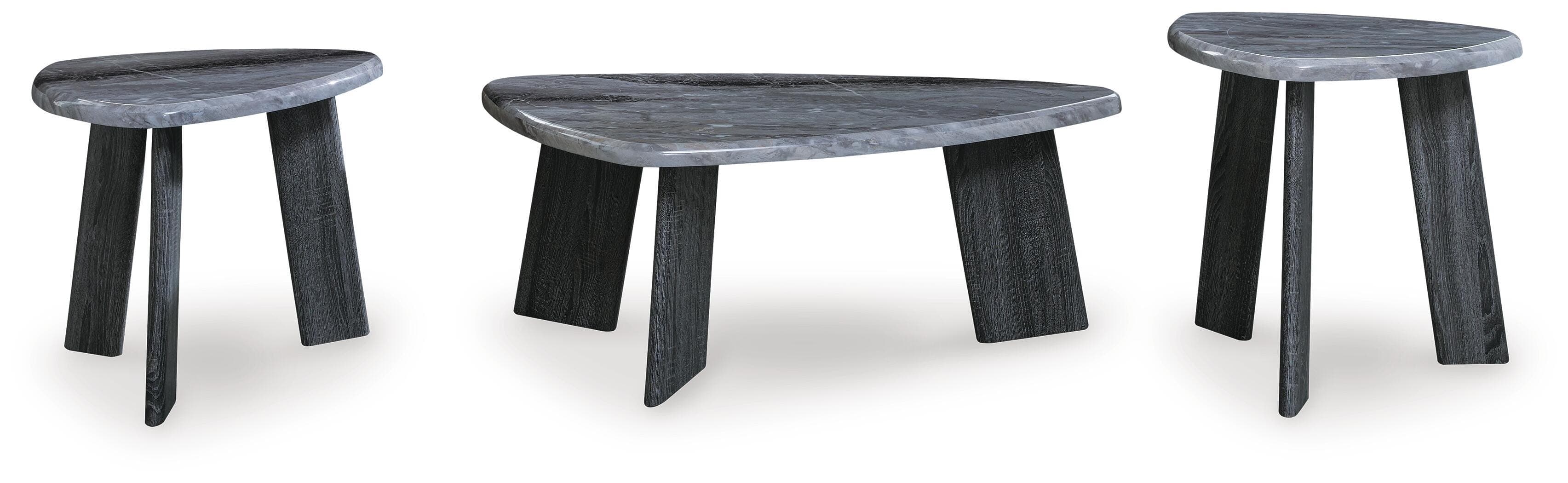Bluebond Table (Set of 3) — Black/Gray — view 3