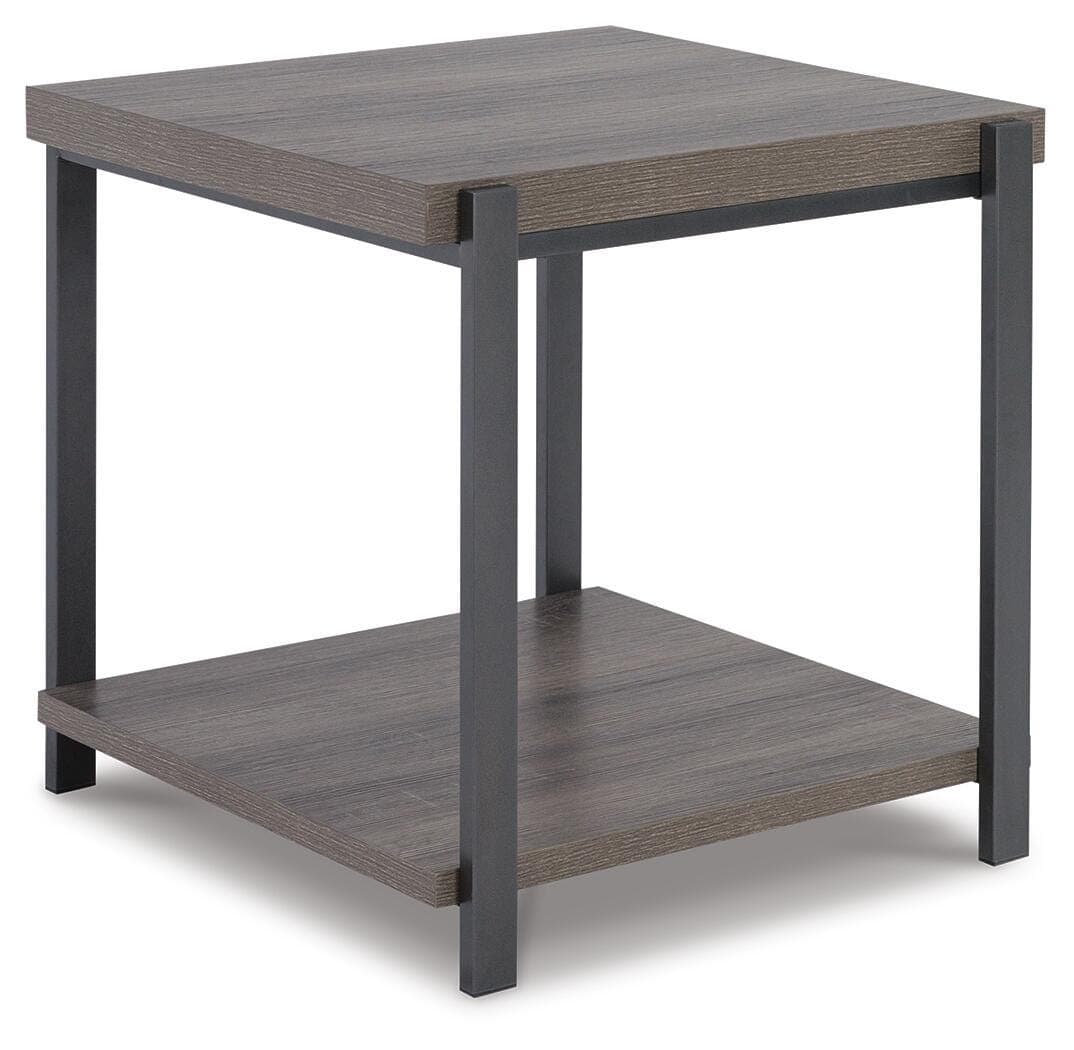 Wilmaden Table (Set of 3) — Black/Gray — view 5
