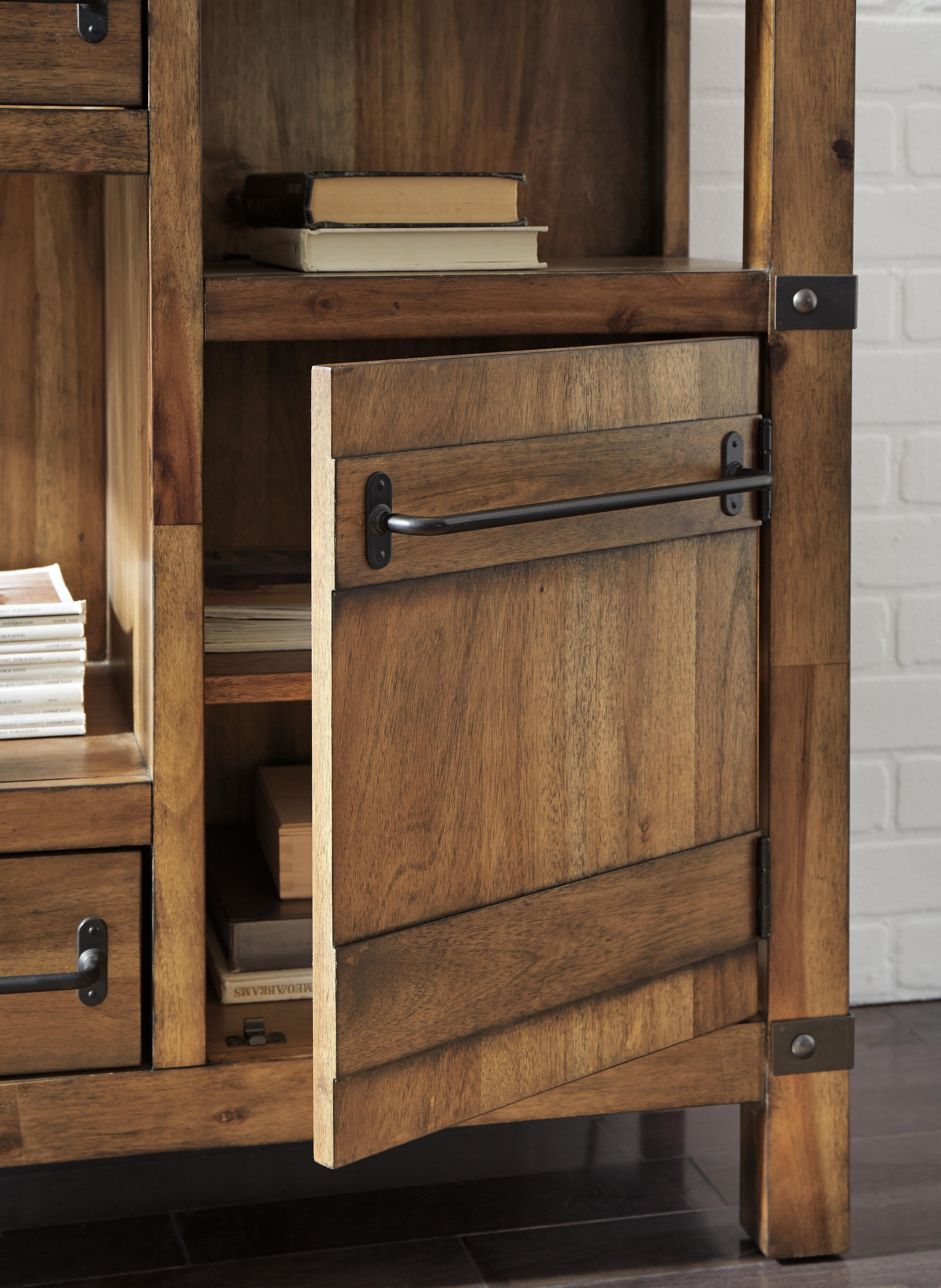 Roybeck Accent Cabinet — Brown/Beige — view 3