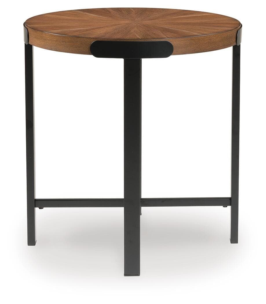 Crosstrail Table (Set of 3) — Brown/Beige — view 7