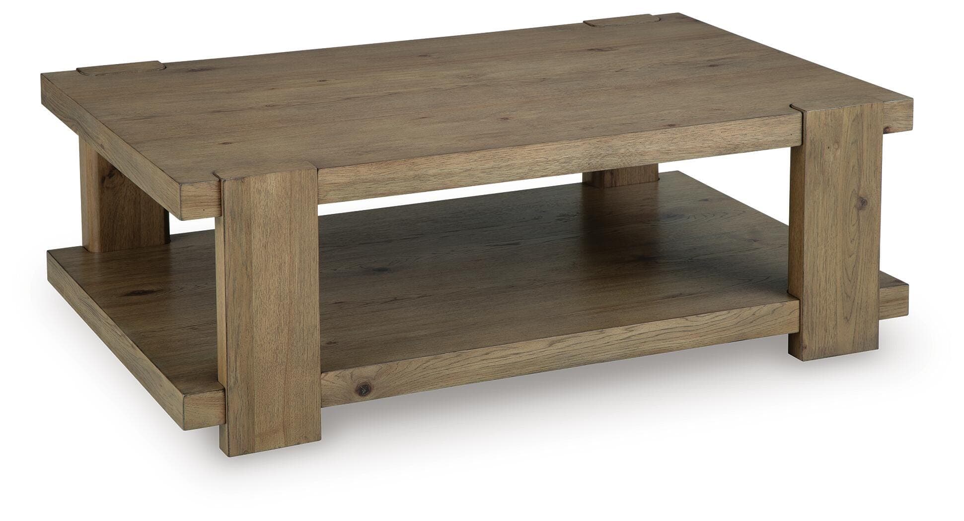 Flangren Coffee Table — Brown/Beige — view 4