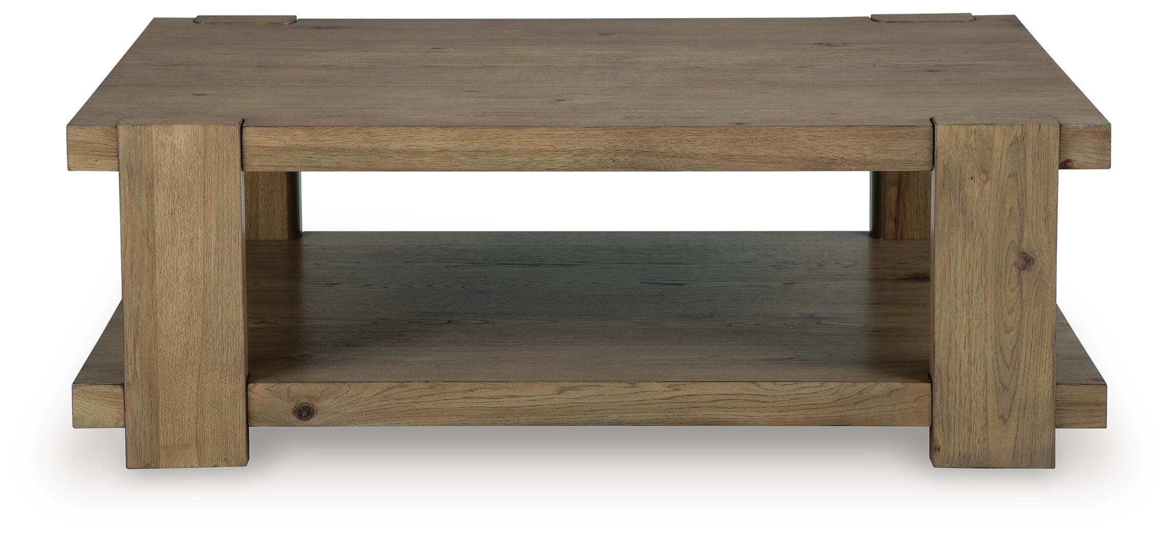 Flangren Coffee Table — Brown/Beige — view 3