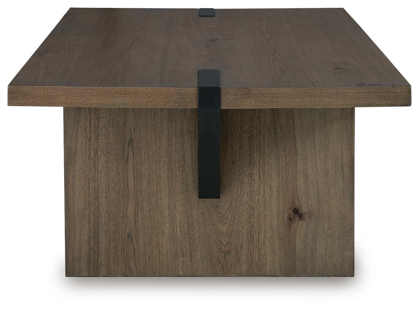 Kandinew Coffee Table — Black/Gray & Brown/Beige — view 5