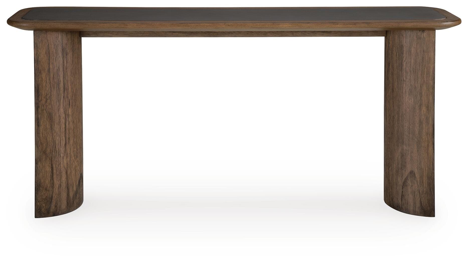 Dontayne Sofa Table — Black/Gray & Brown/Beige — view 4