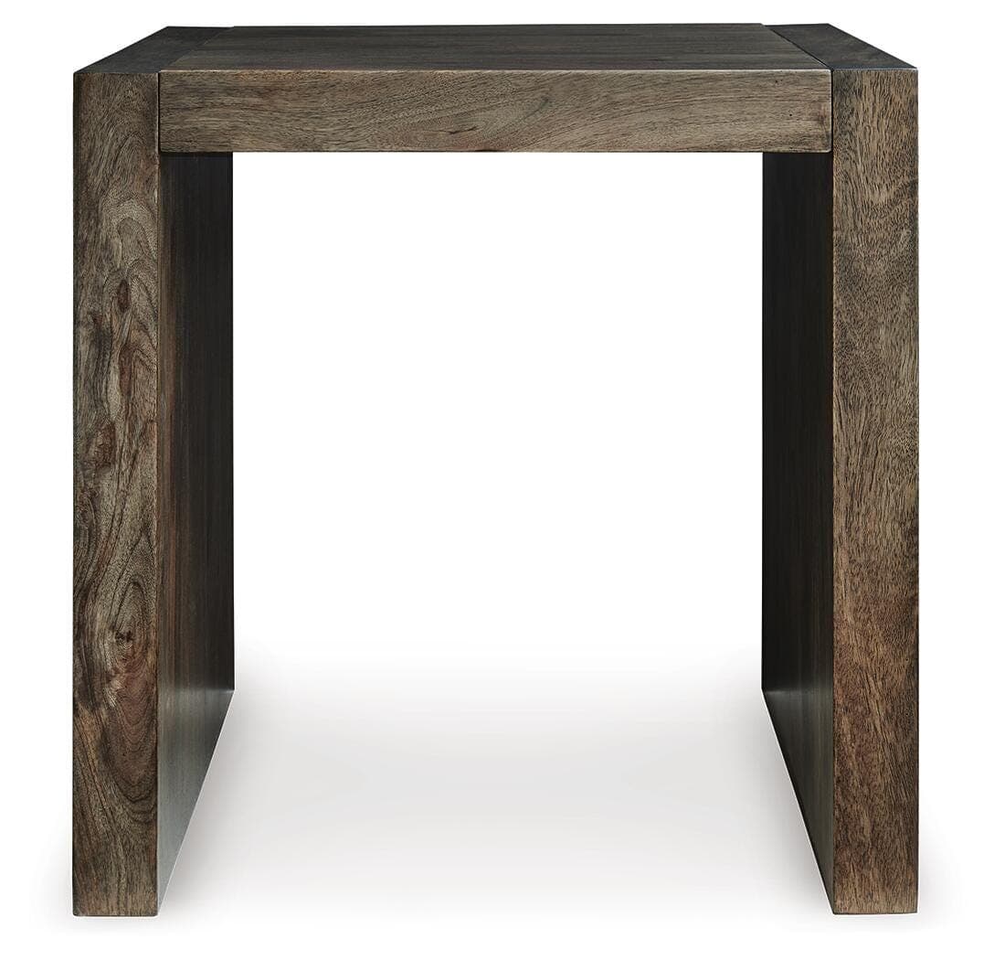 Dreggan End Table — Brown/Beige — view 3