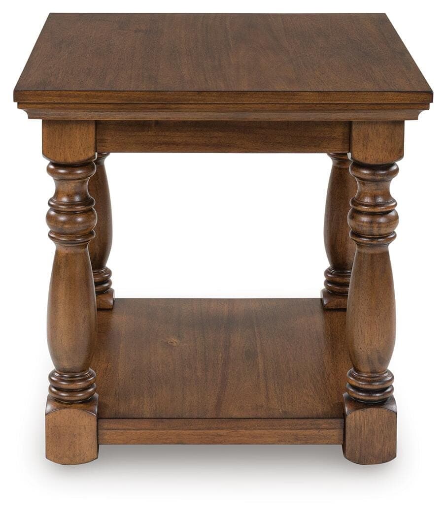 Sturlayne End Table — Brown/Beige — view 4