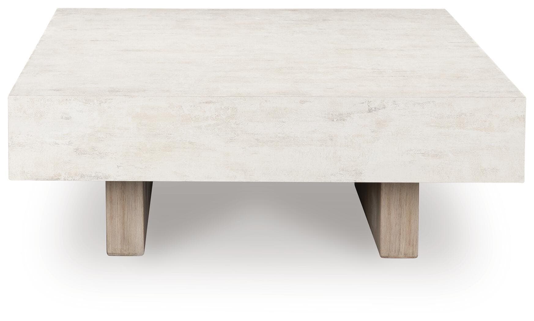 Jorlaina Coffee Table — Light Grayish Brown — view 3