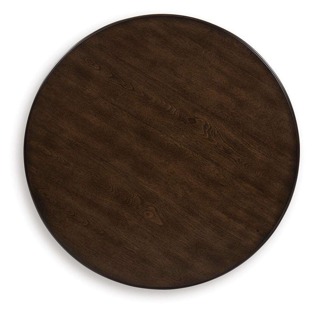 Frallyn End Table — Brown/Beige — view 4
