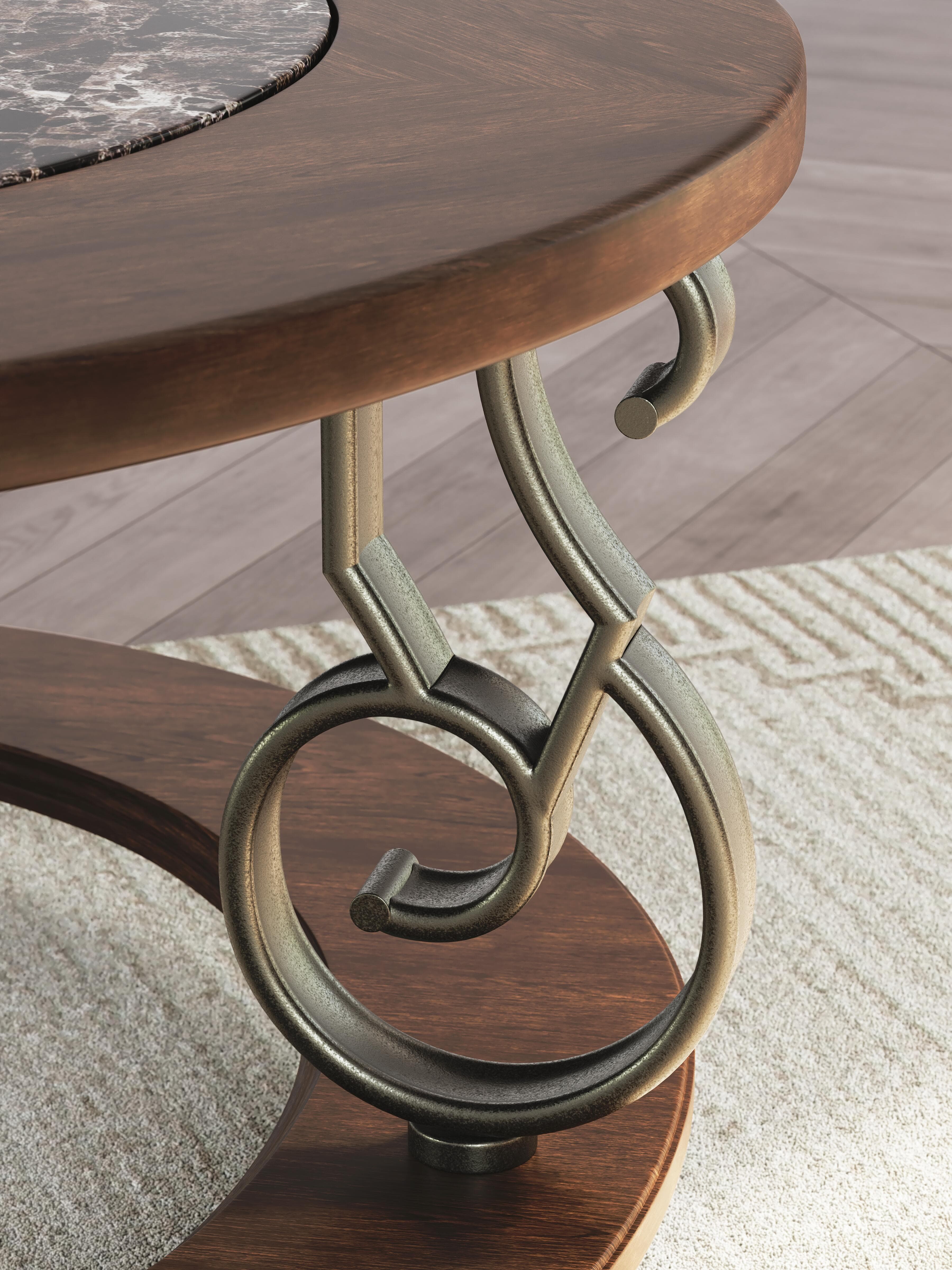 Frallyn Coffee Table — Brown/Beige — view 6