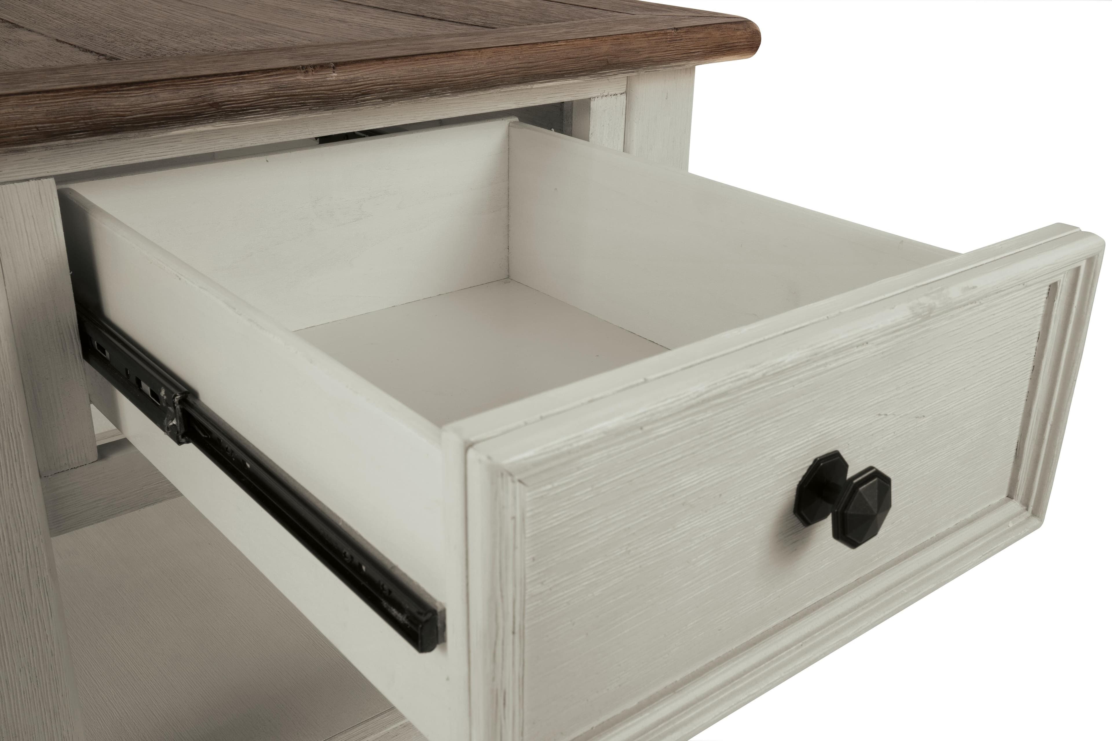 Bolanburg End Table — White & Brown/Beige — view 7