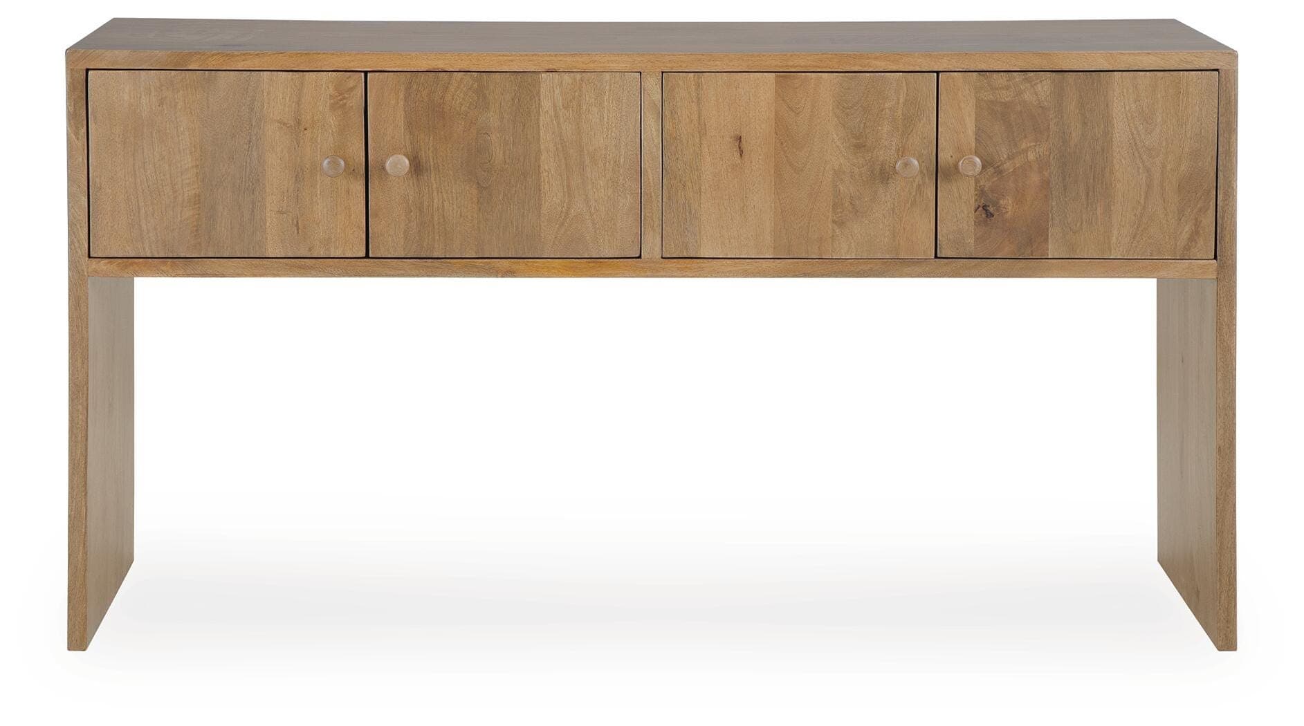 Ella Grove Console — Brown/Beige — view 4