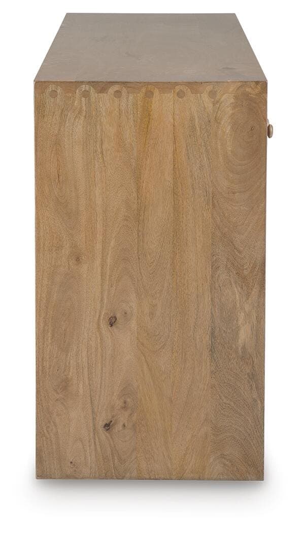 Ella Grove Console — Brown/Beige — view 5