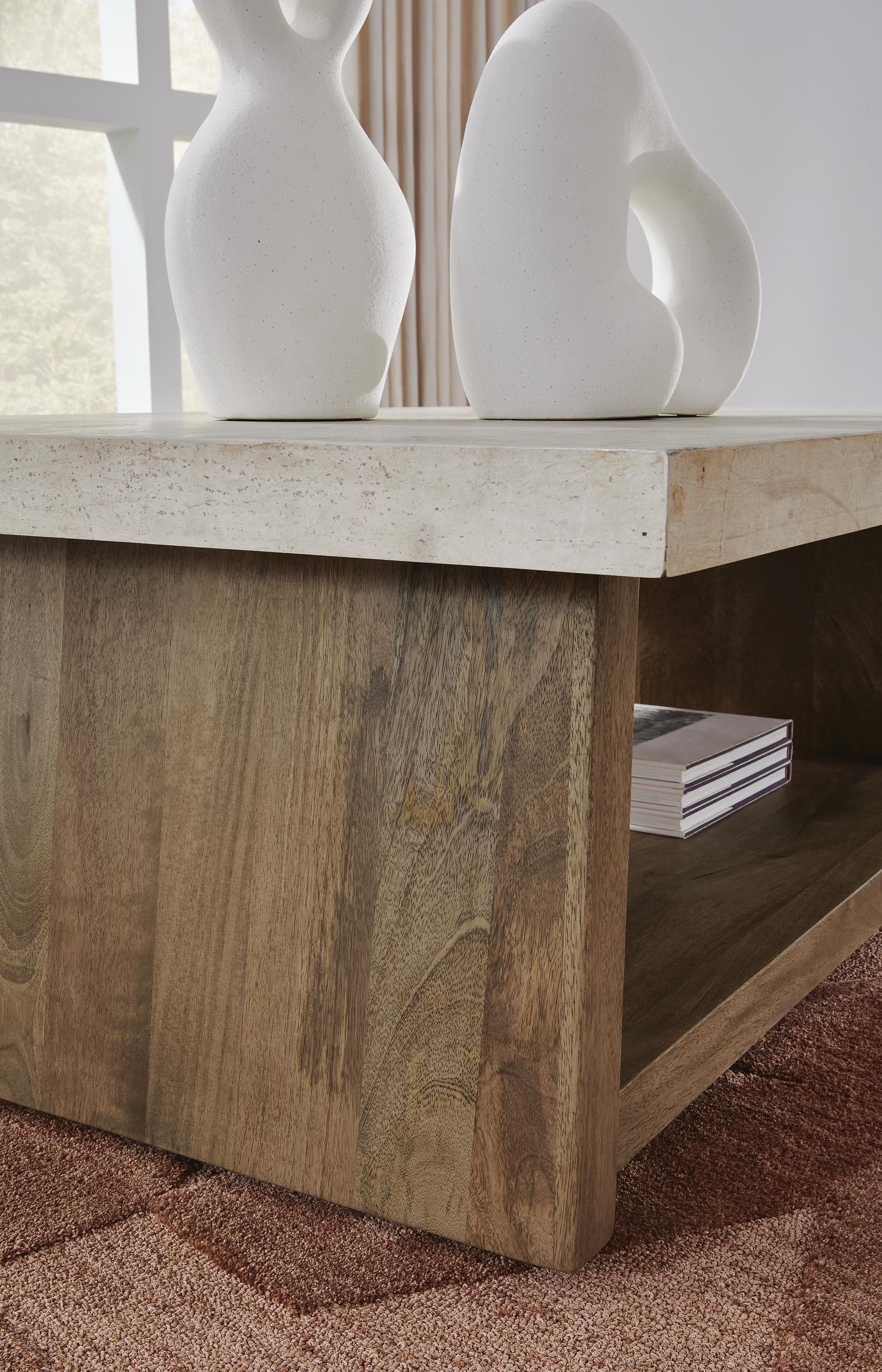 Brendalhouse Coffee Table — Brown/Beige — view 6