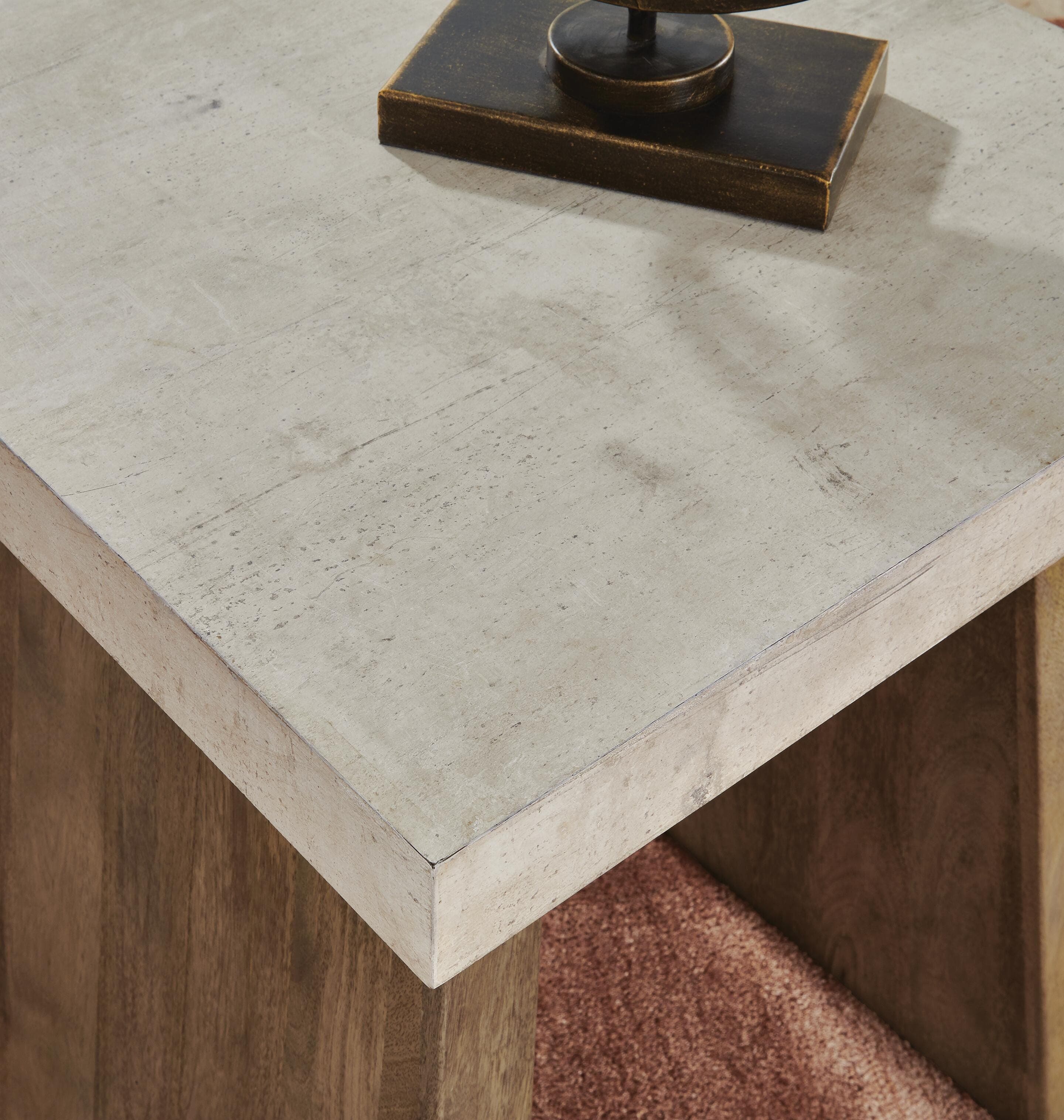 Brendalhouse End Table — Brown/Beige — view 5