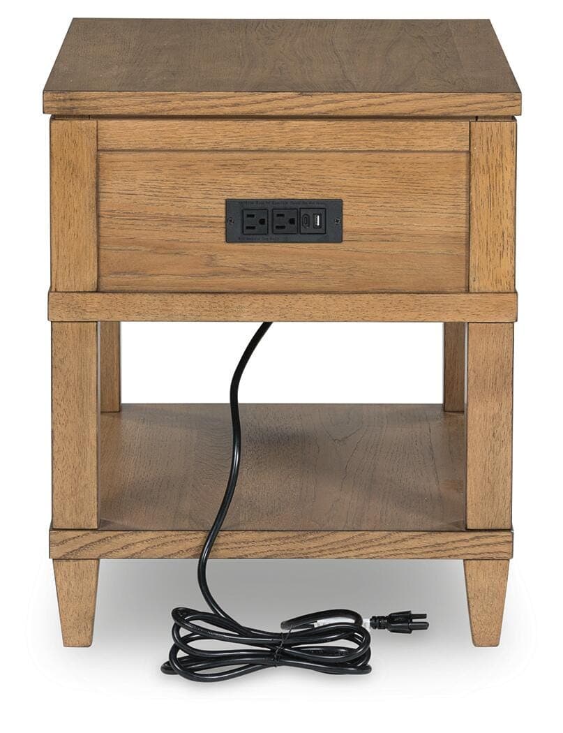 Sharlance End Table — Brown/Beige — view 6