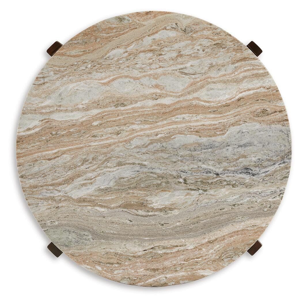 Tanidore Coffee Table — Brown/Beige — view 4
