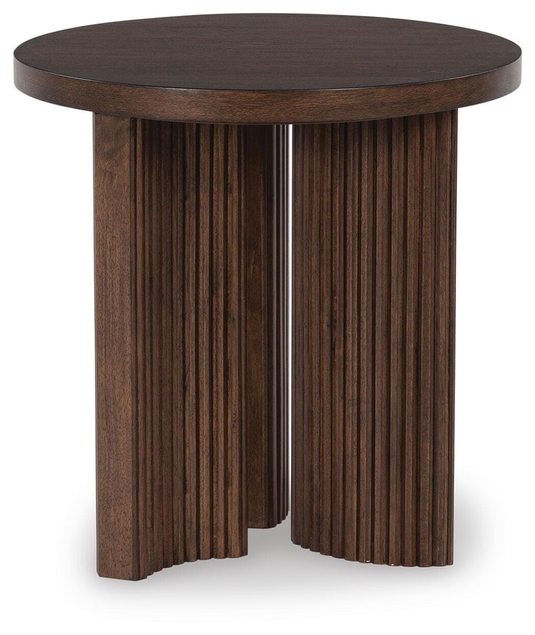Korestone End Table — Brown/Beige — view 3