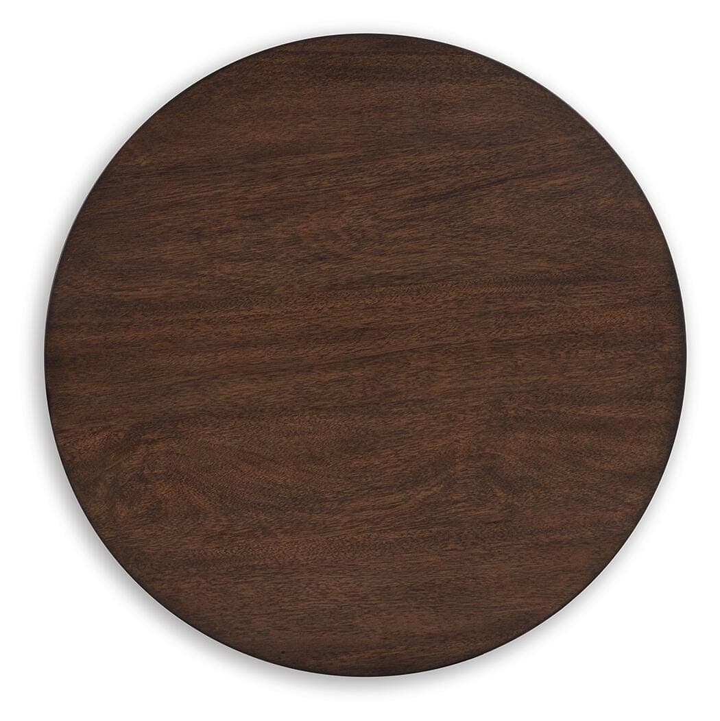 Korestone End Table — Brown/Beige — view 4