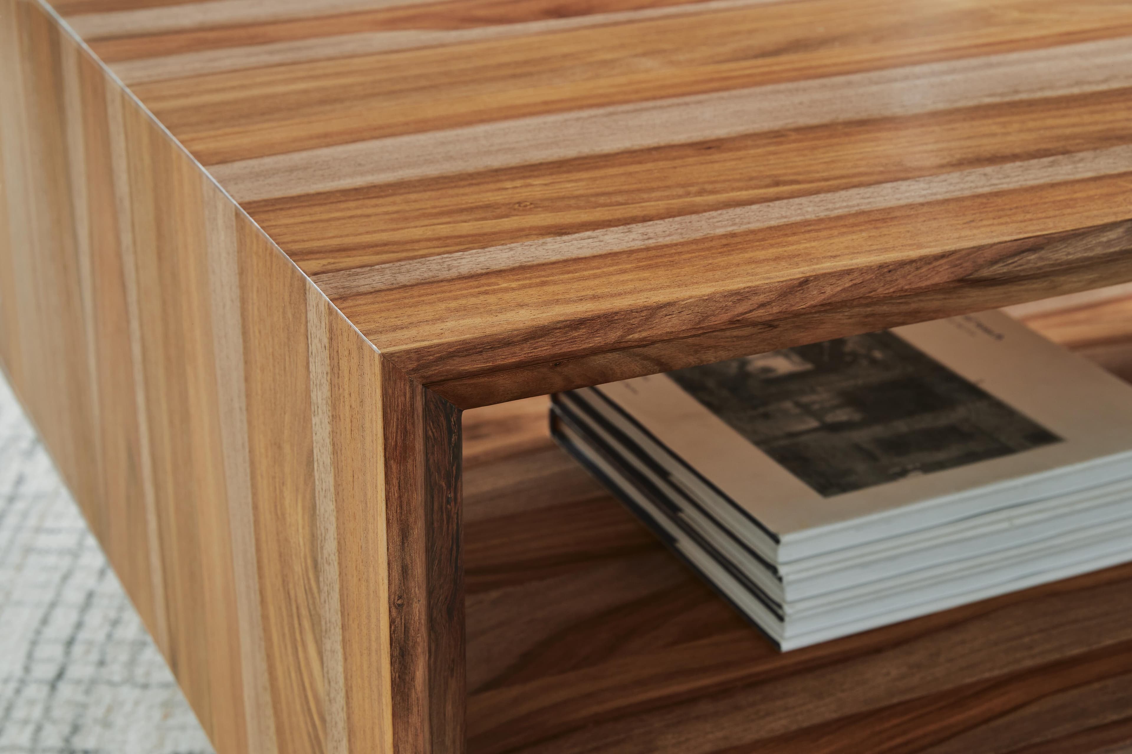 Dressonni Coffee Table — Brown/Beige — view 5