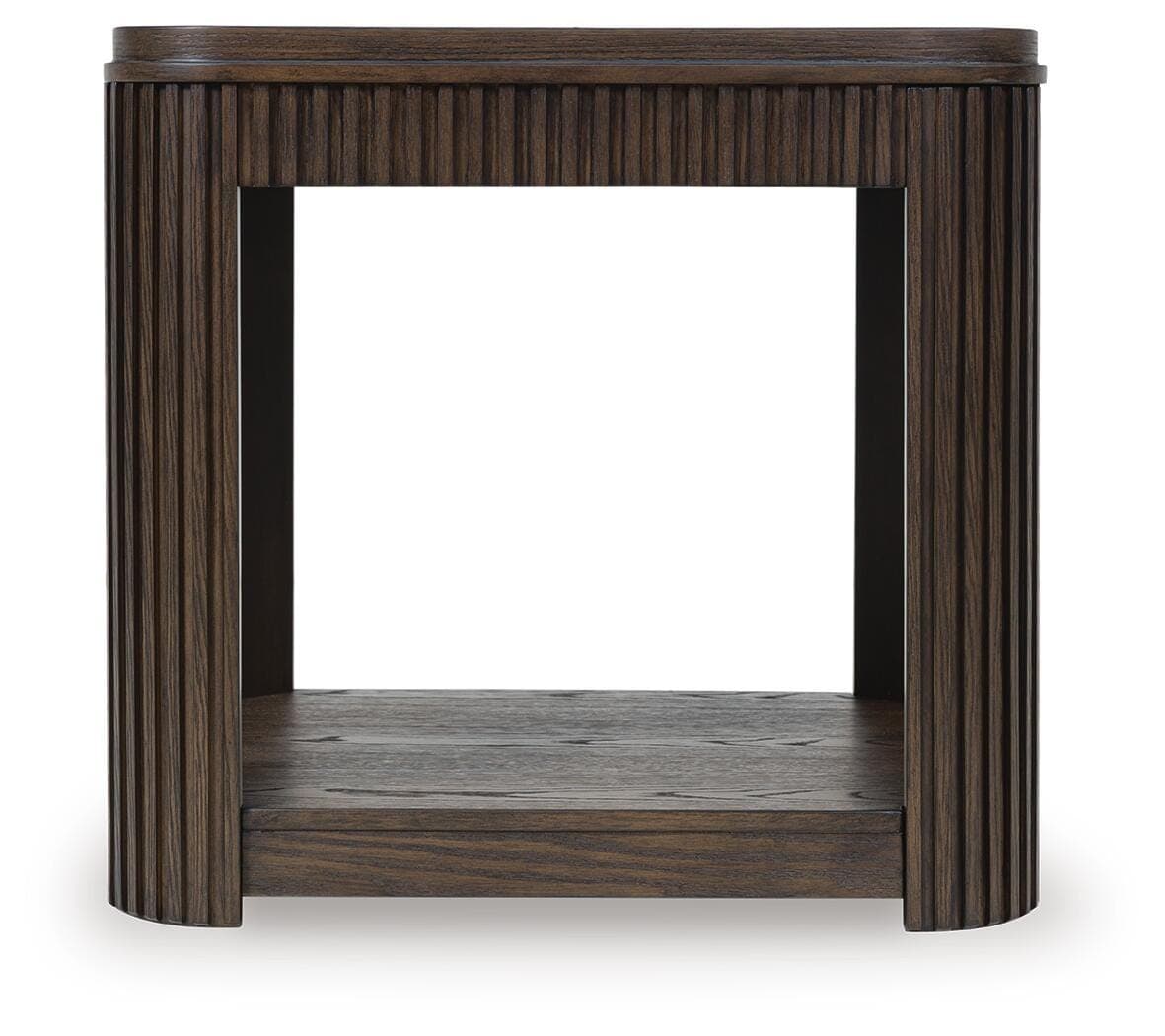 Carlibrie End Table — Brown/Beige — view 4